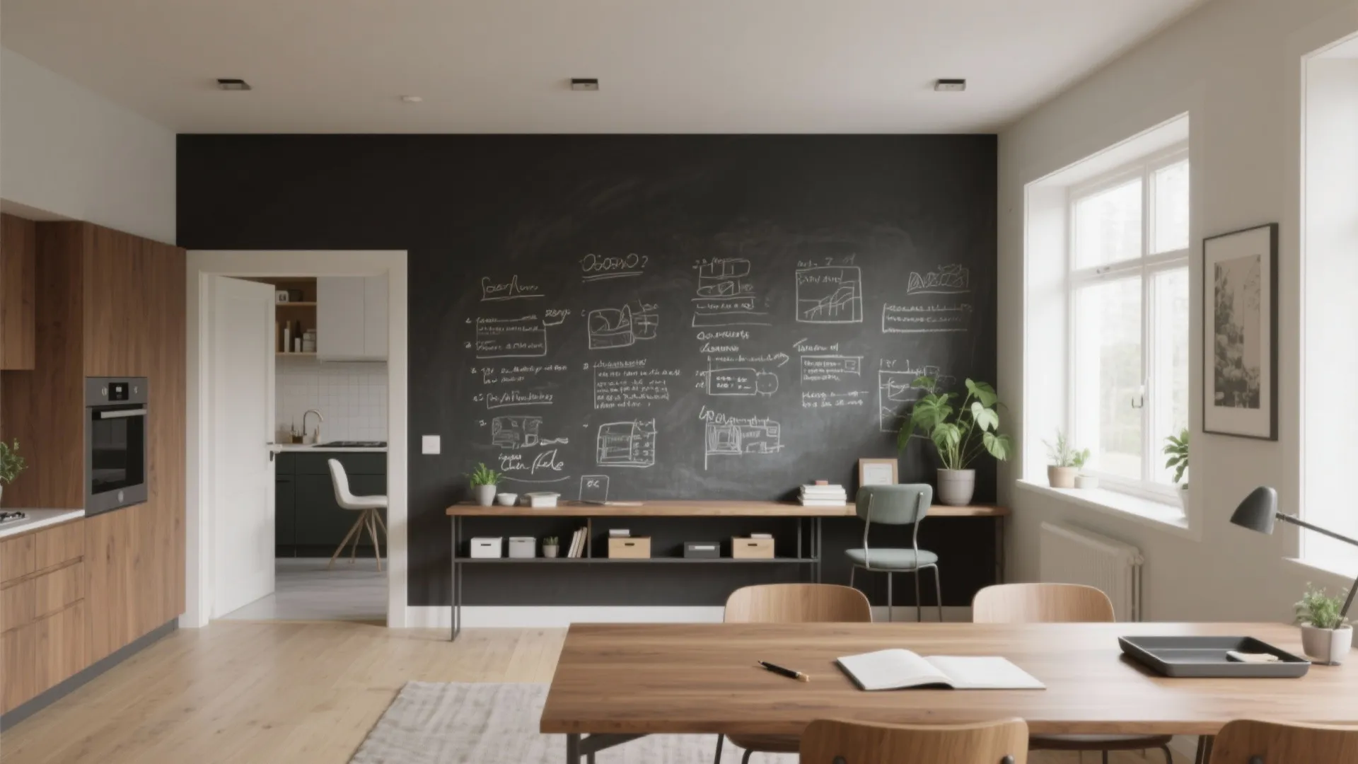 Chalk Wall DIY: Transform Any Space Easily