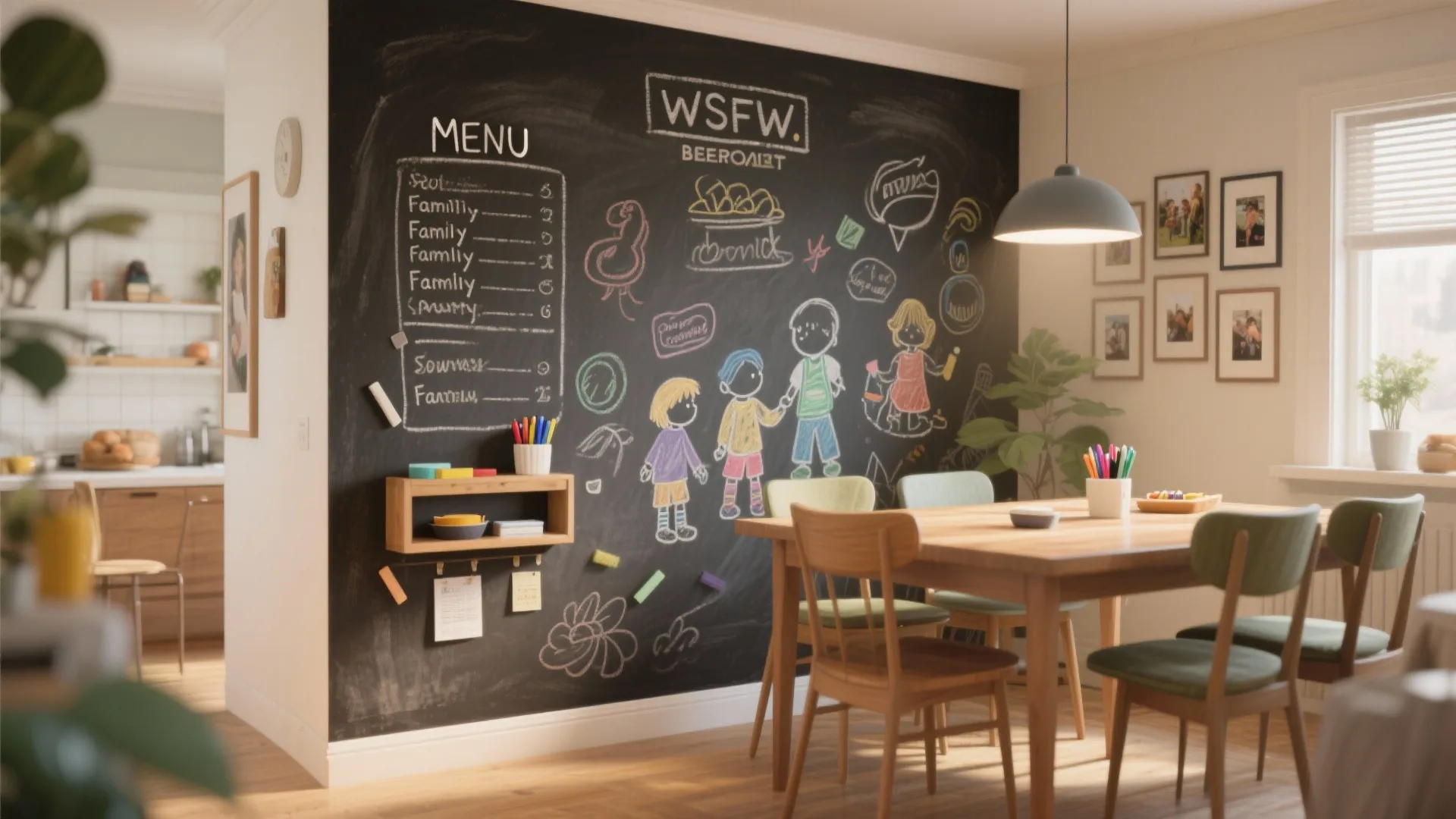 Chalkboard or Writable Accent