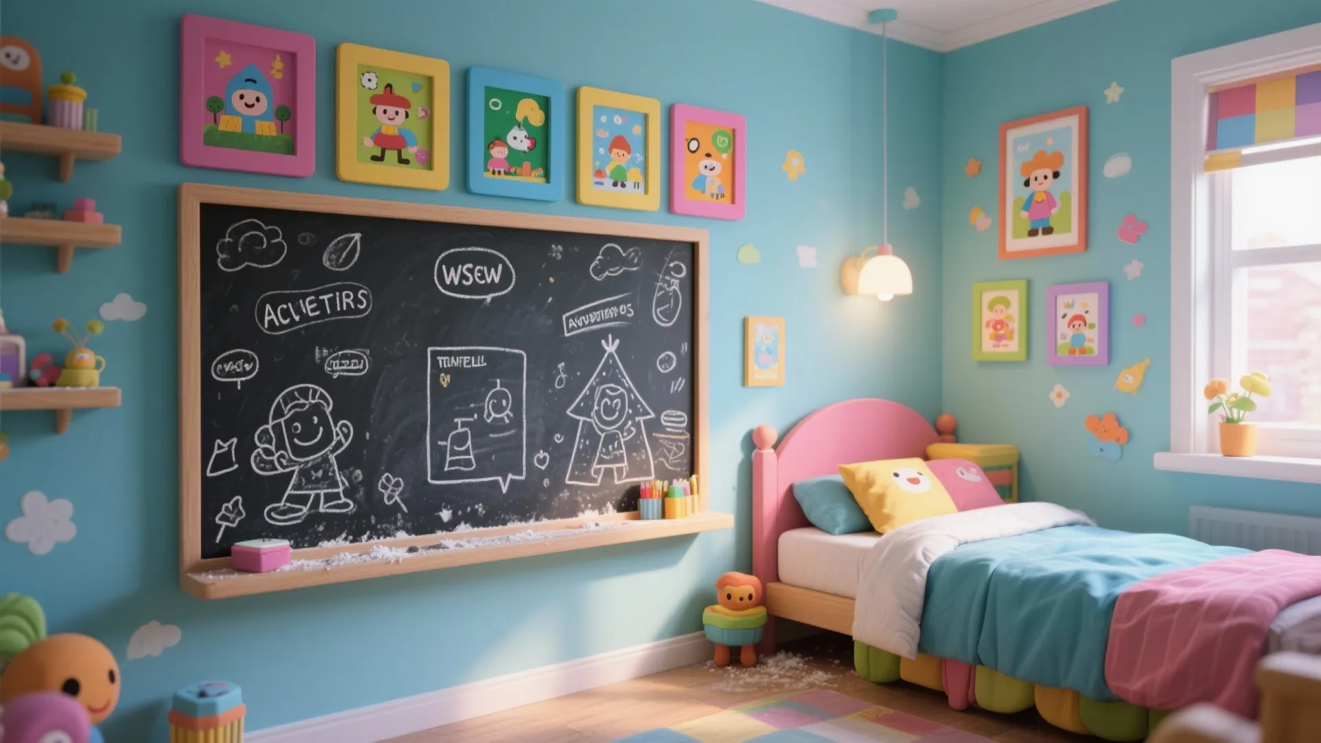 Tip 4: Interactive Chalkboard Cartoon