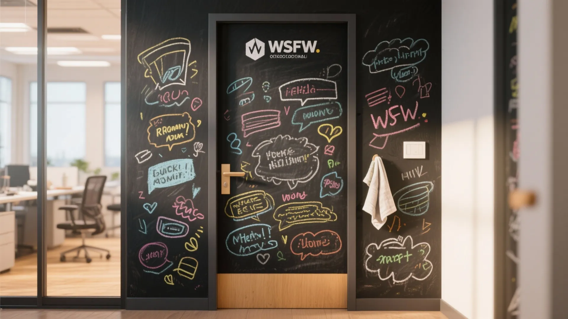 2. Chalkboard Paint for Flexibility