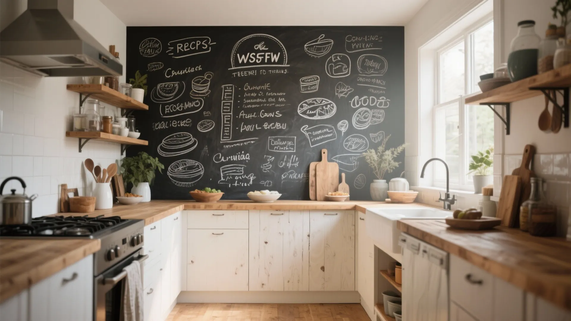Tip 5: Chalkboard Wall