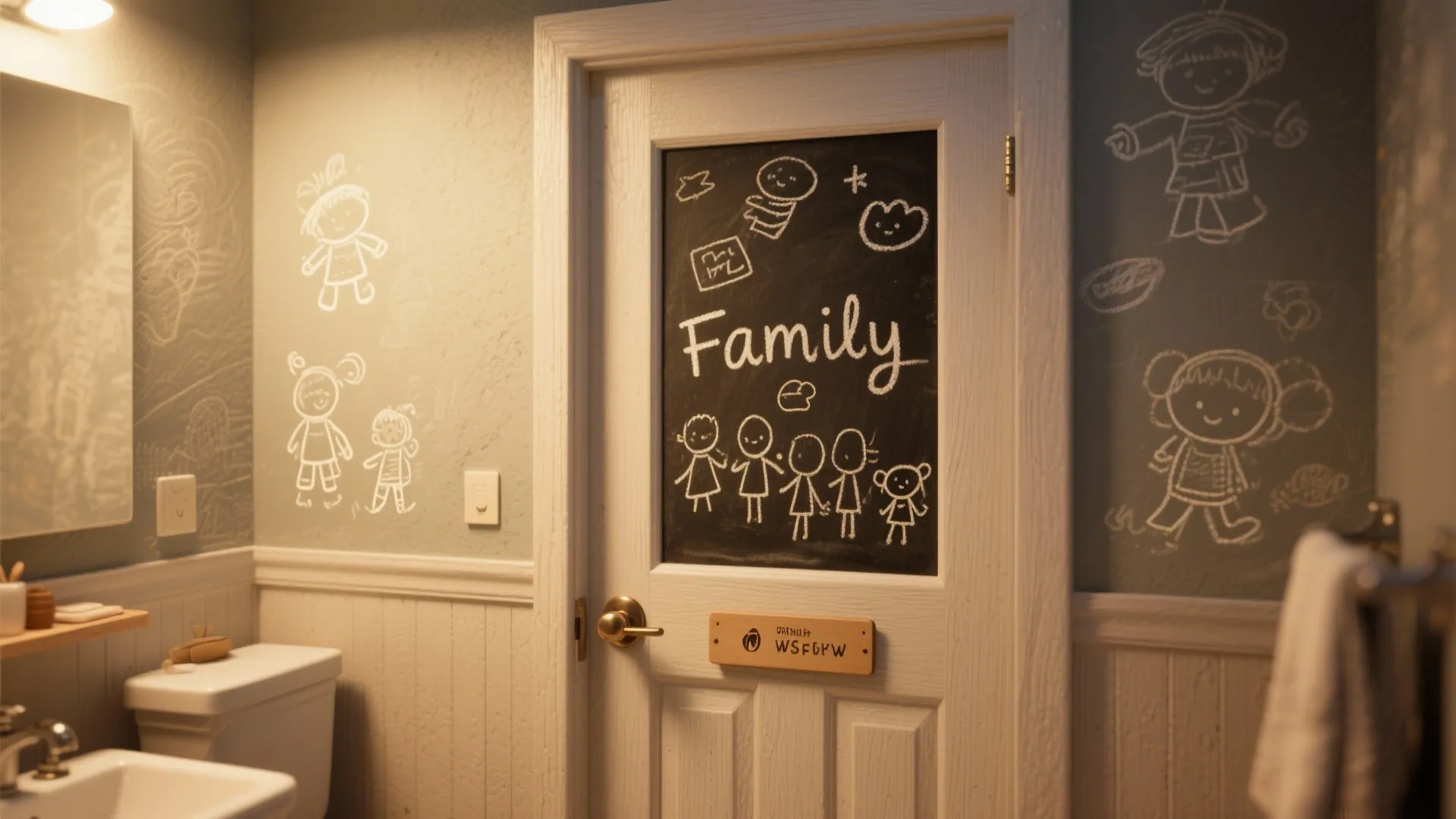 2. Chalkboard Nameplates