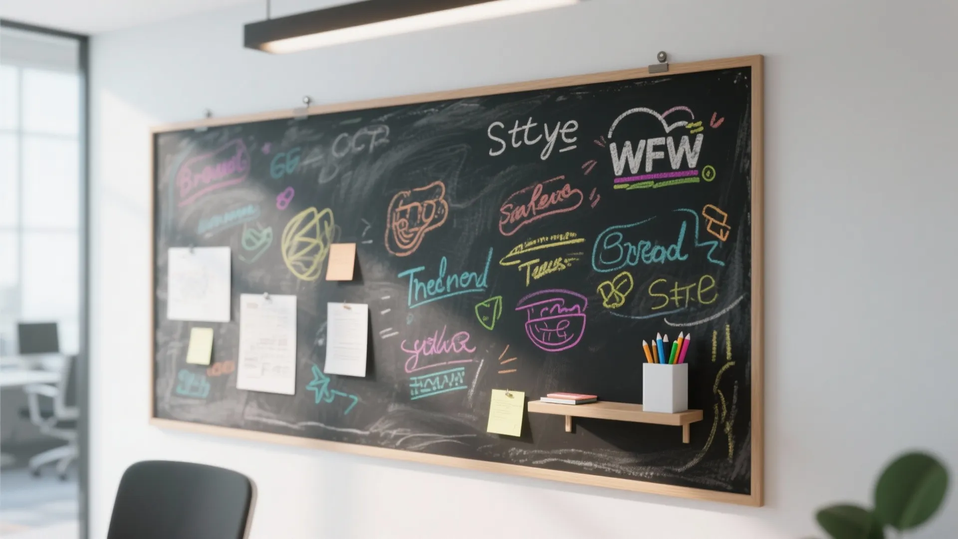 1. Chalkboard Paint Makeover