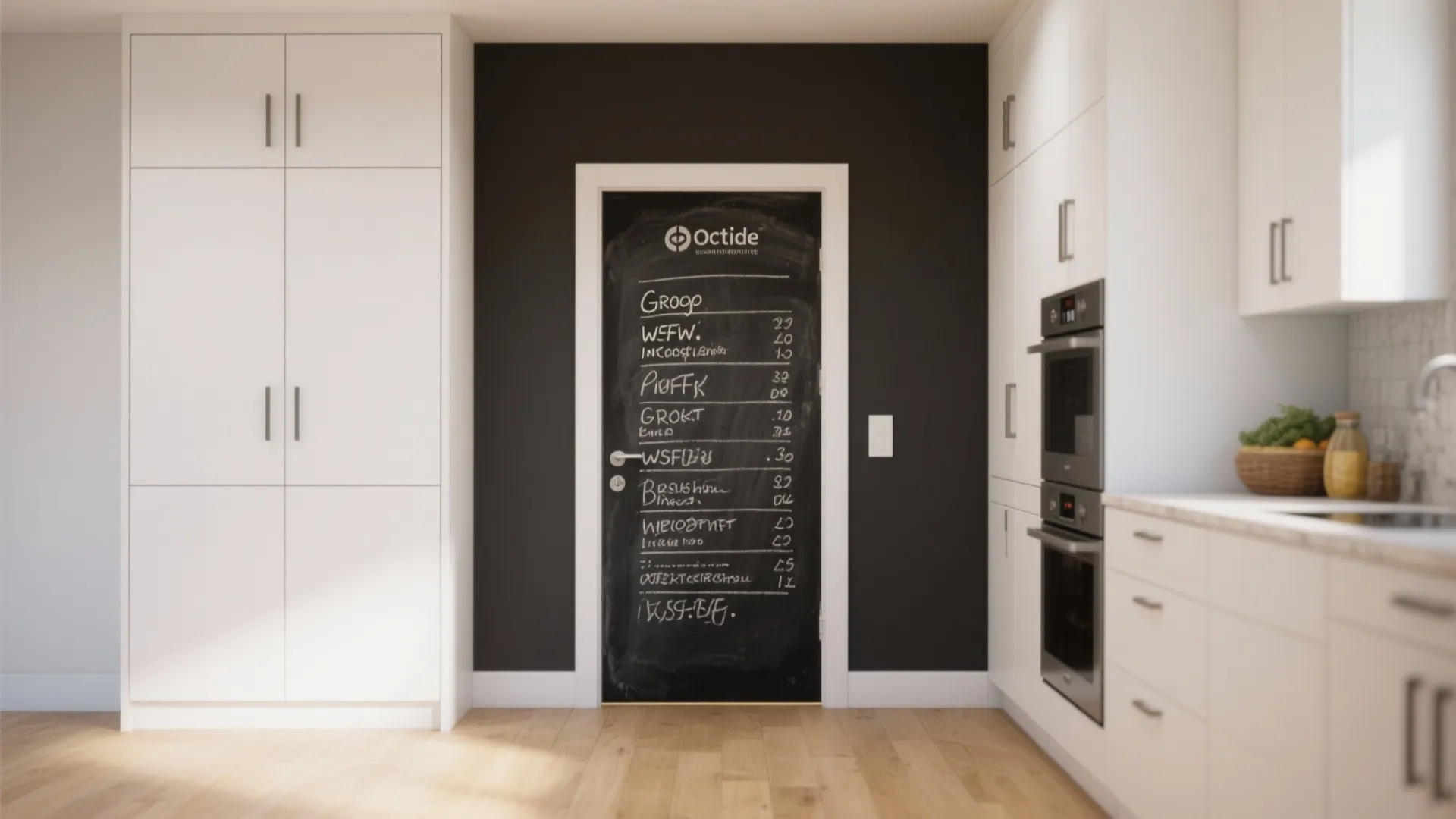 4. Chalkboard Pantry Door