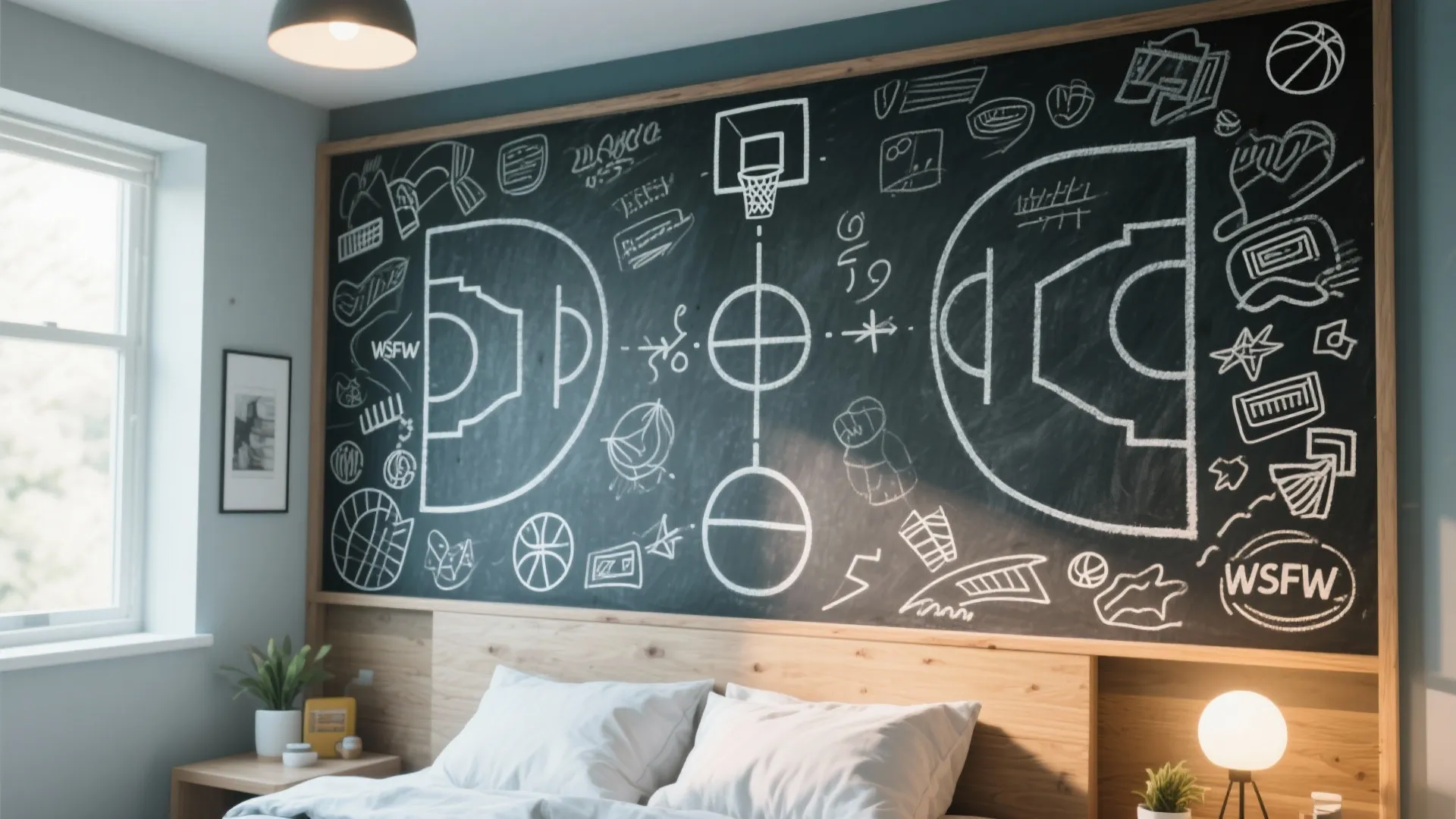 8. Chalkboard for Game Strategy