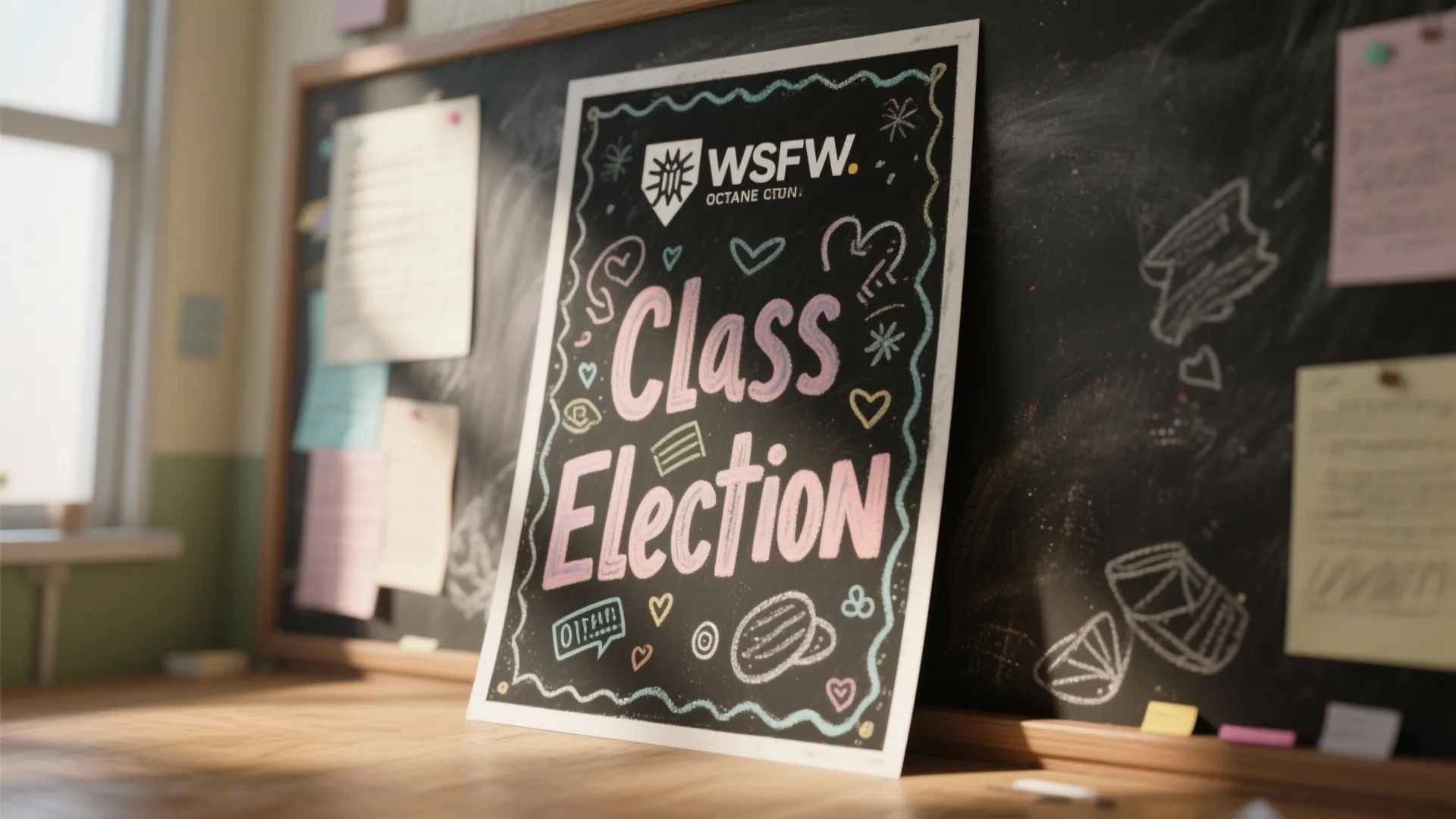 7. Chalk‑Board Style