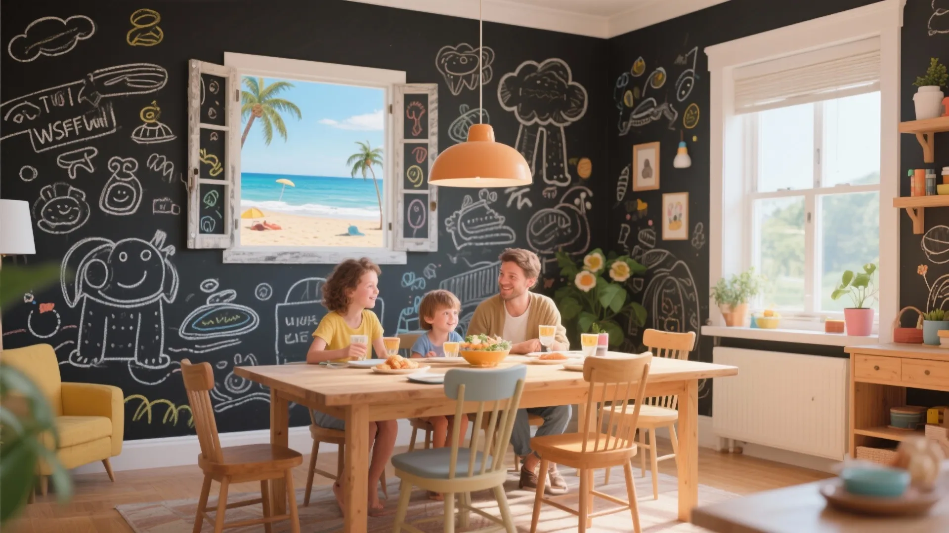 9. Chalkboard Wallpaper