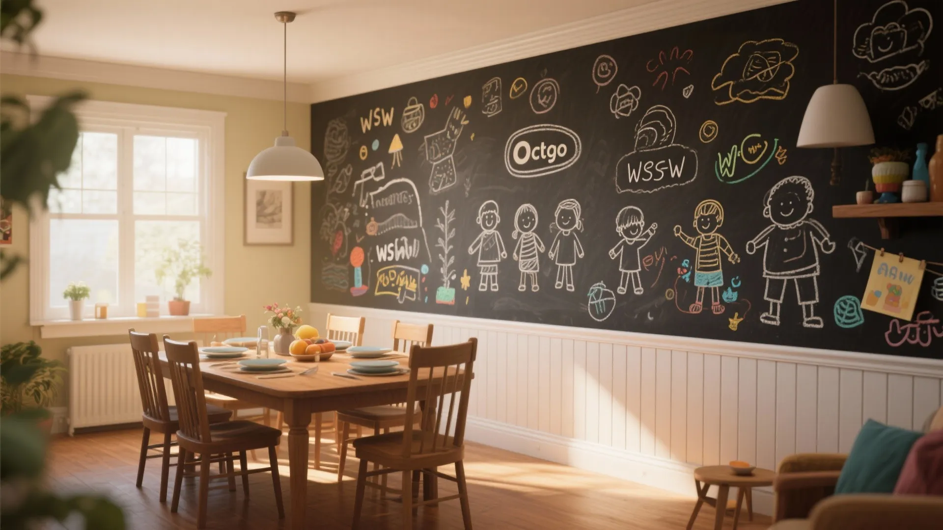 10. Chalkboard Paint for Fun