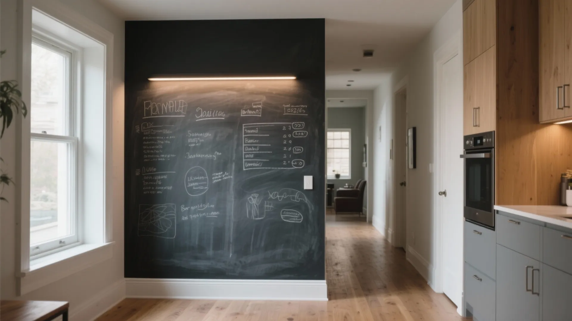 DIY Chalkboard Wall: Easy Steps for a Creative Home: Fast-Track Guide to Building a DIY Chalkboard Wall in Minutes