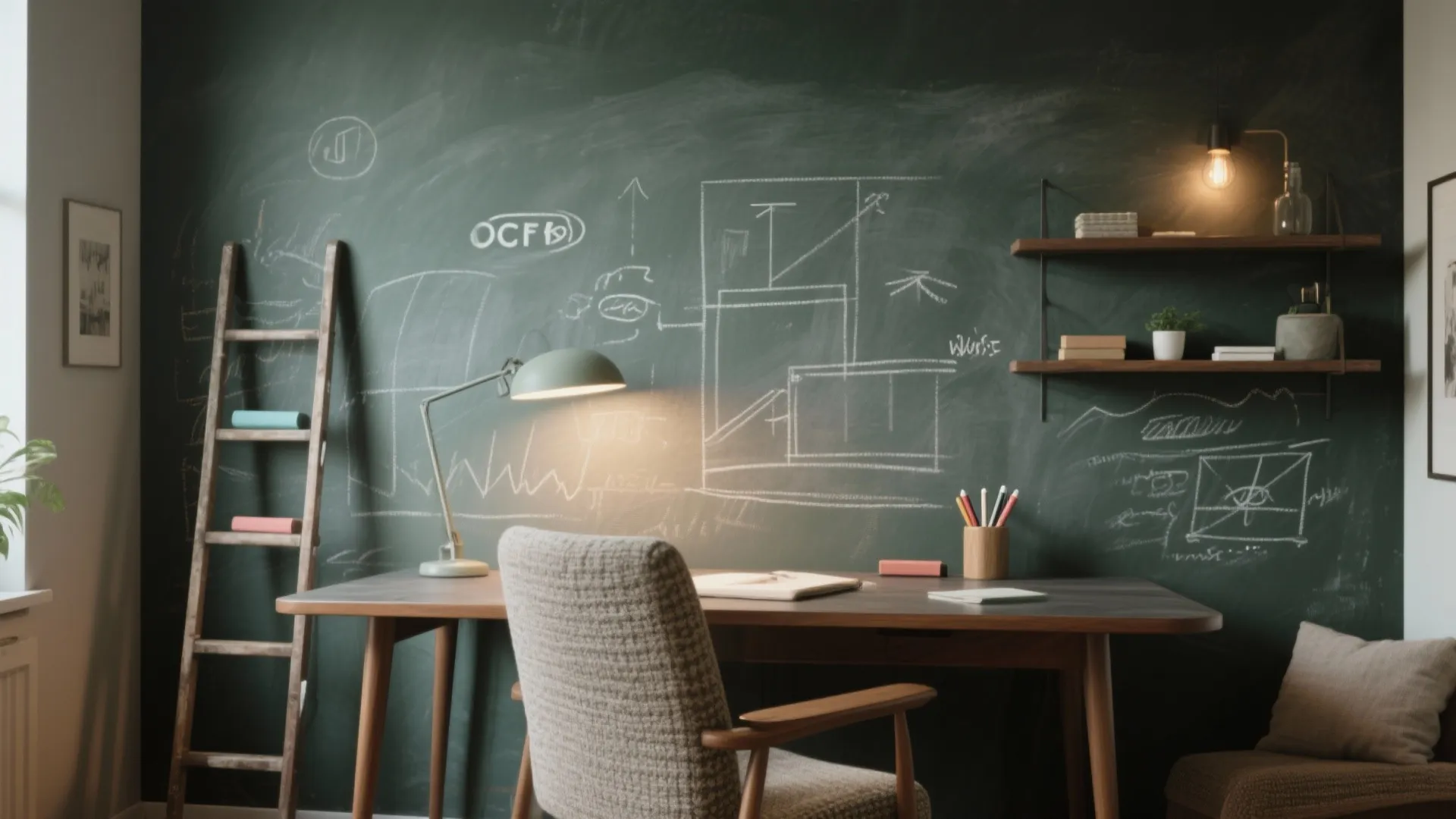 3. Use Chalkboard-Style Finishes for a Softer Aesthetic