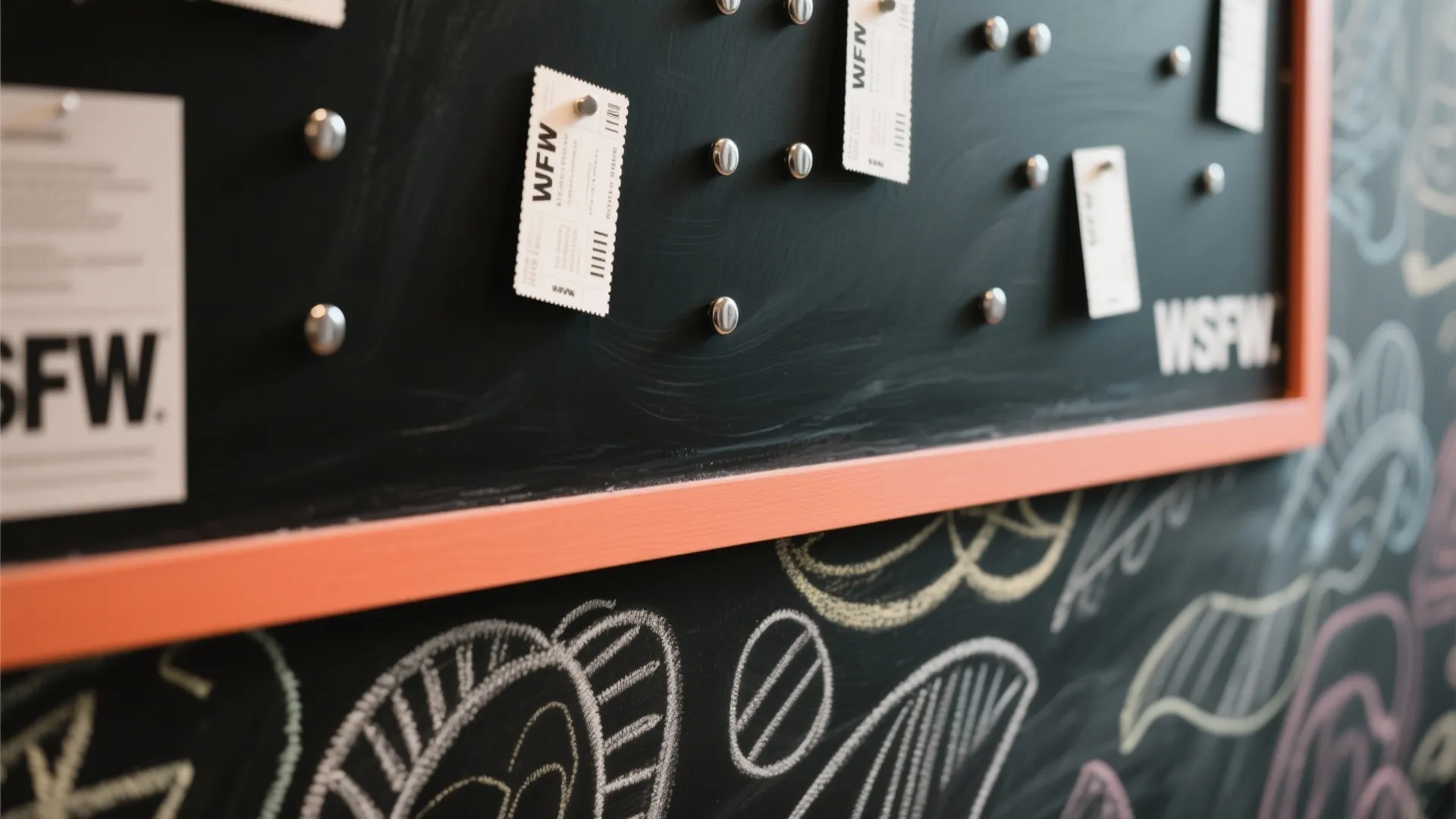 Interactive Chalk + Magnetic Wall (Family Fun)