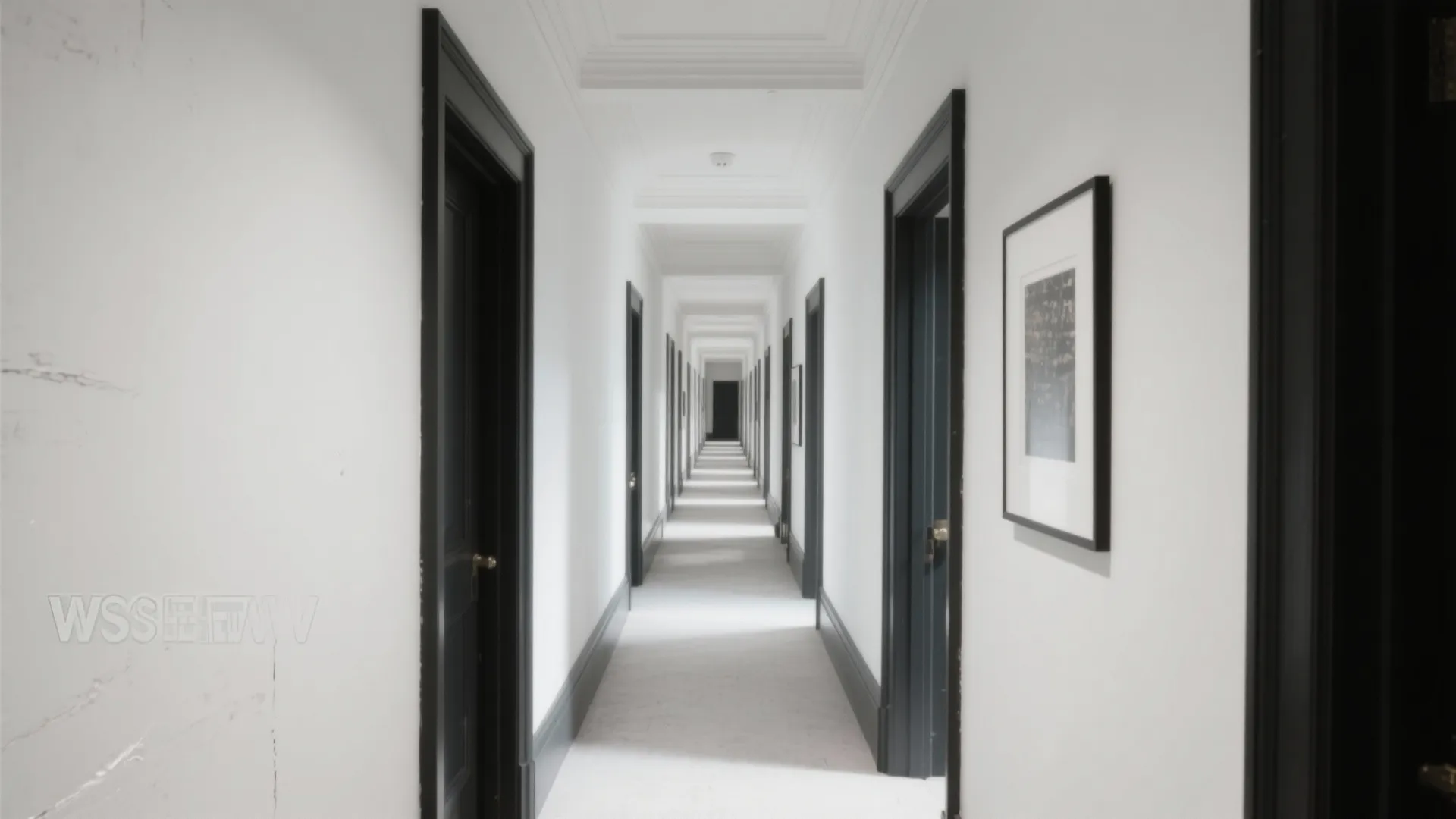 4. High-Contrast Neutrals: Chalky Whites + Deep Accents