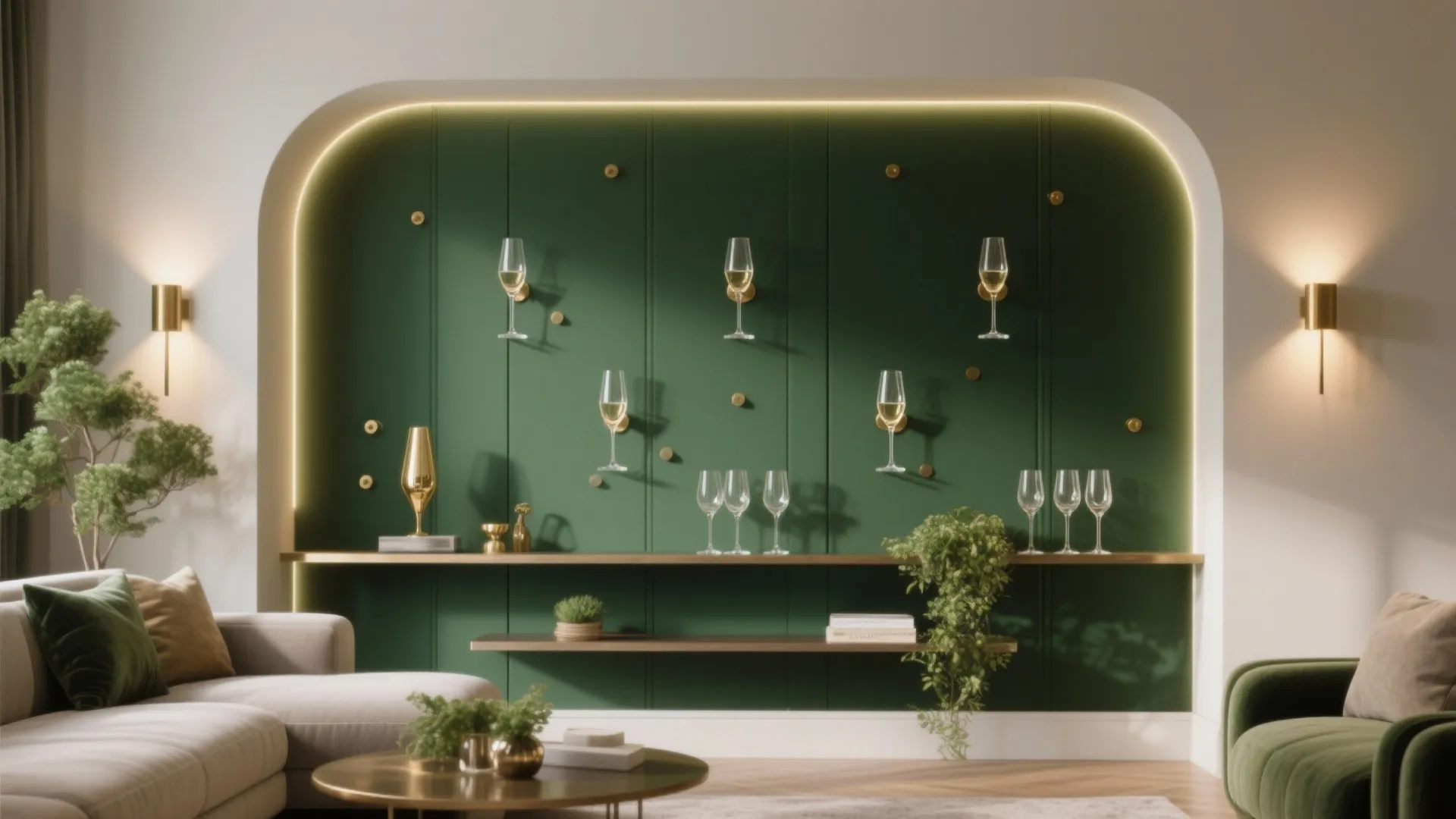 Champagne Wall DIY: Create a Stunning Focal Point at Home