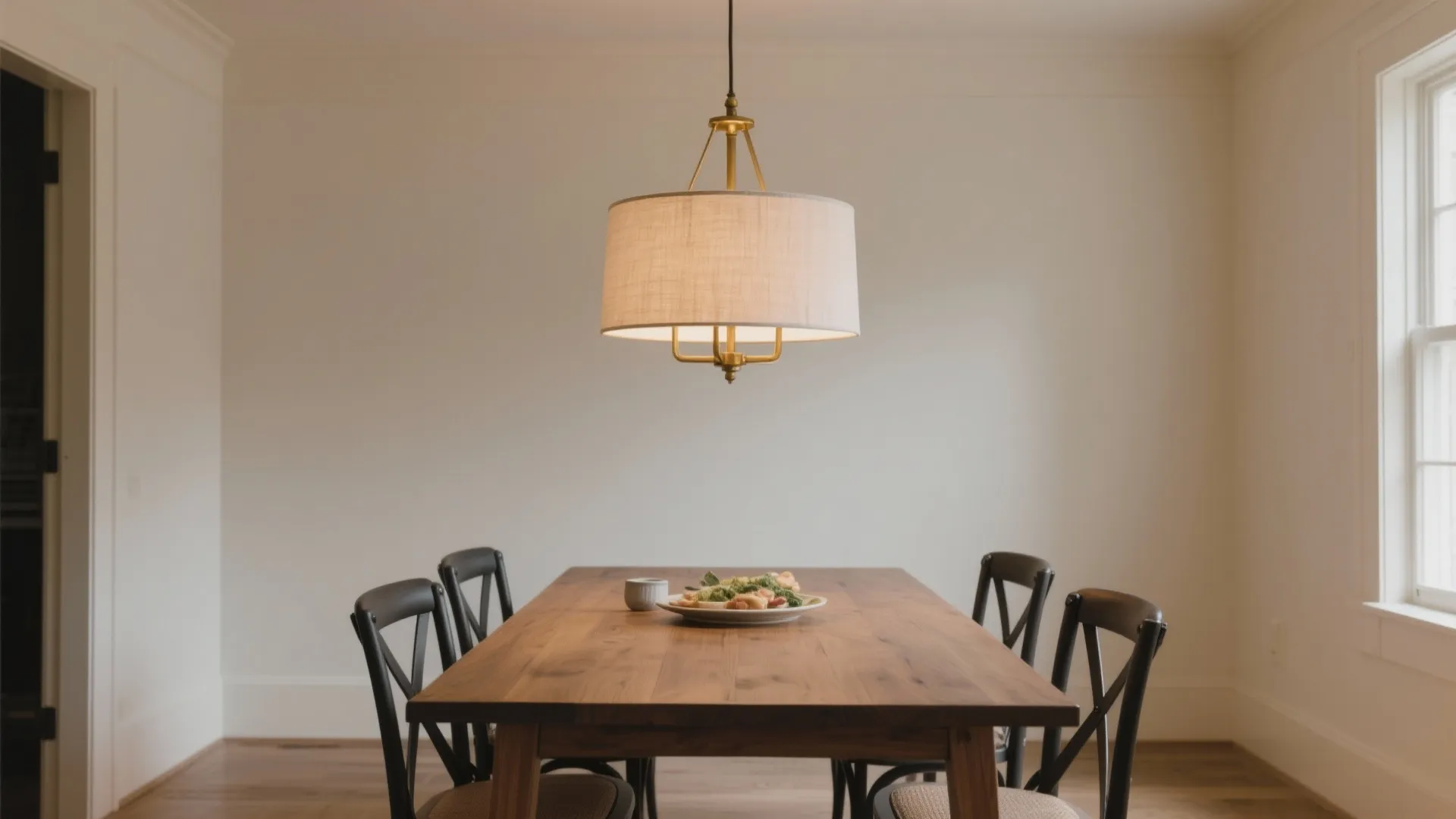 Right-Sized Chandelier: The Focal Point that Flatters
