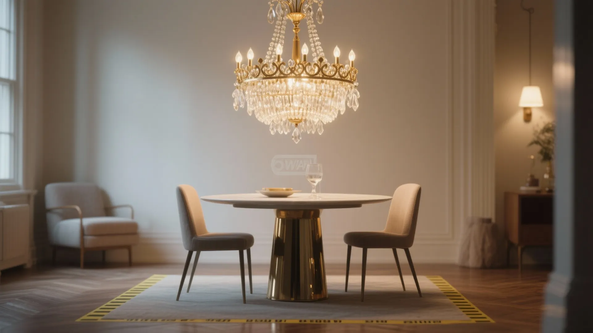1. Statement Lighting: Make the Chandelier Your Crown