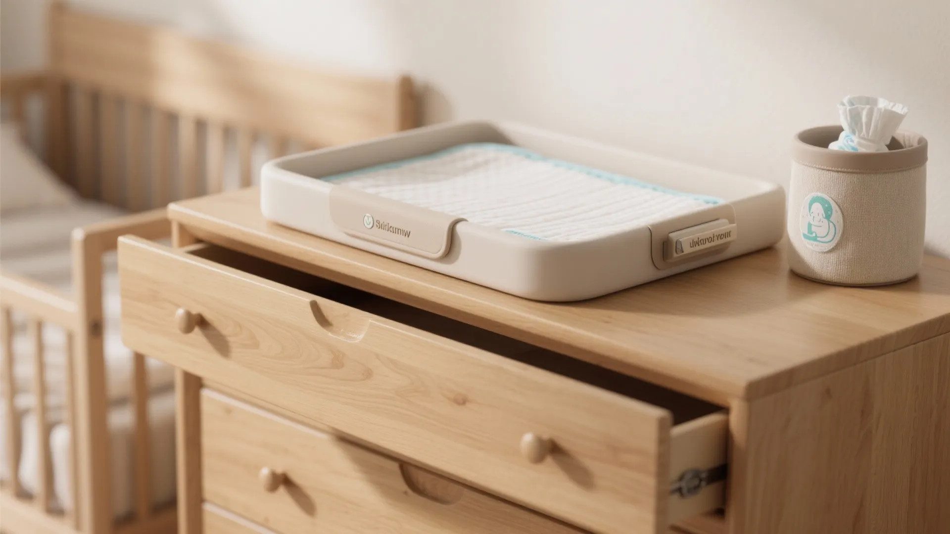 Multi-Use Furniture: Crib Nook, Changing Tray, and Glide Chair