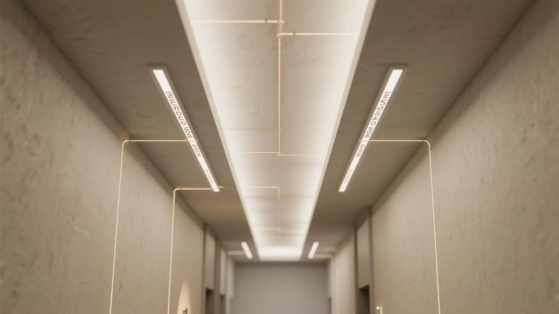Slim Recessed Channels with Indirect LEDs