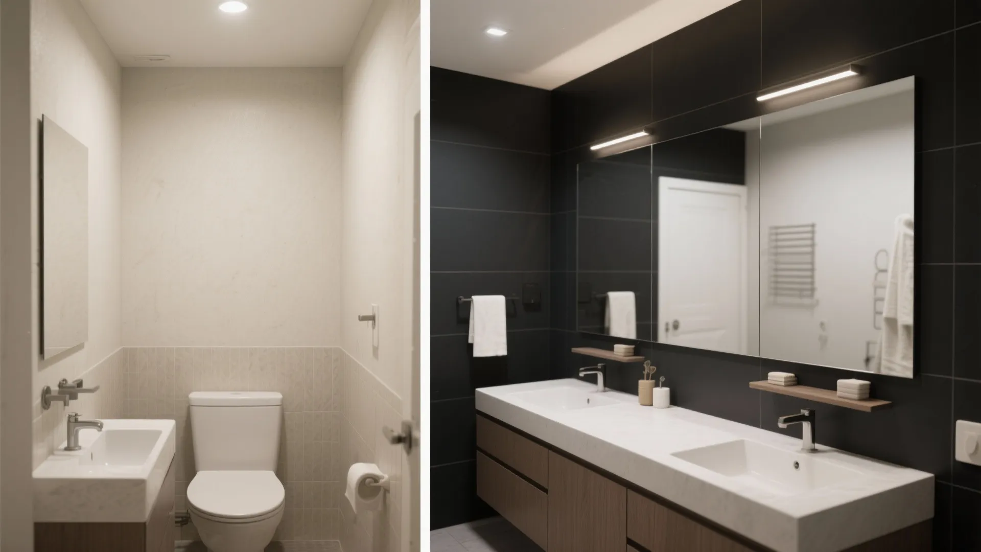 5. Deep Charcoal Accent Wall