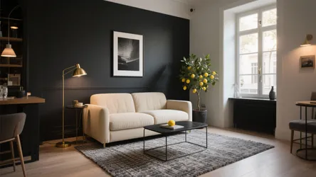 5 Black, Cream & Grey Living Room Ideas