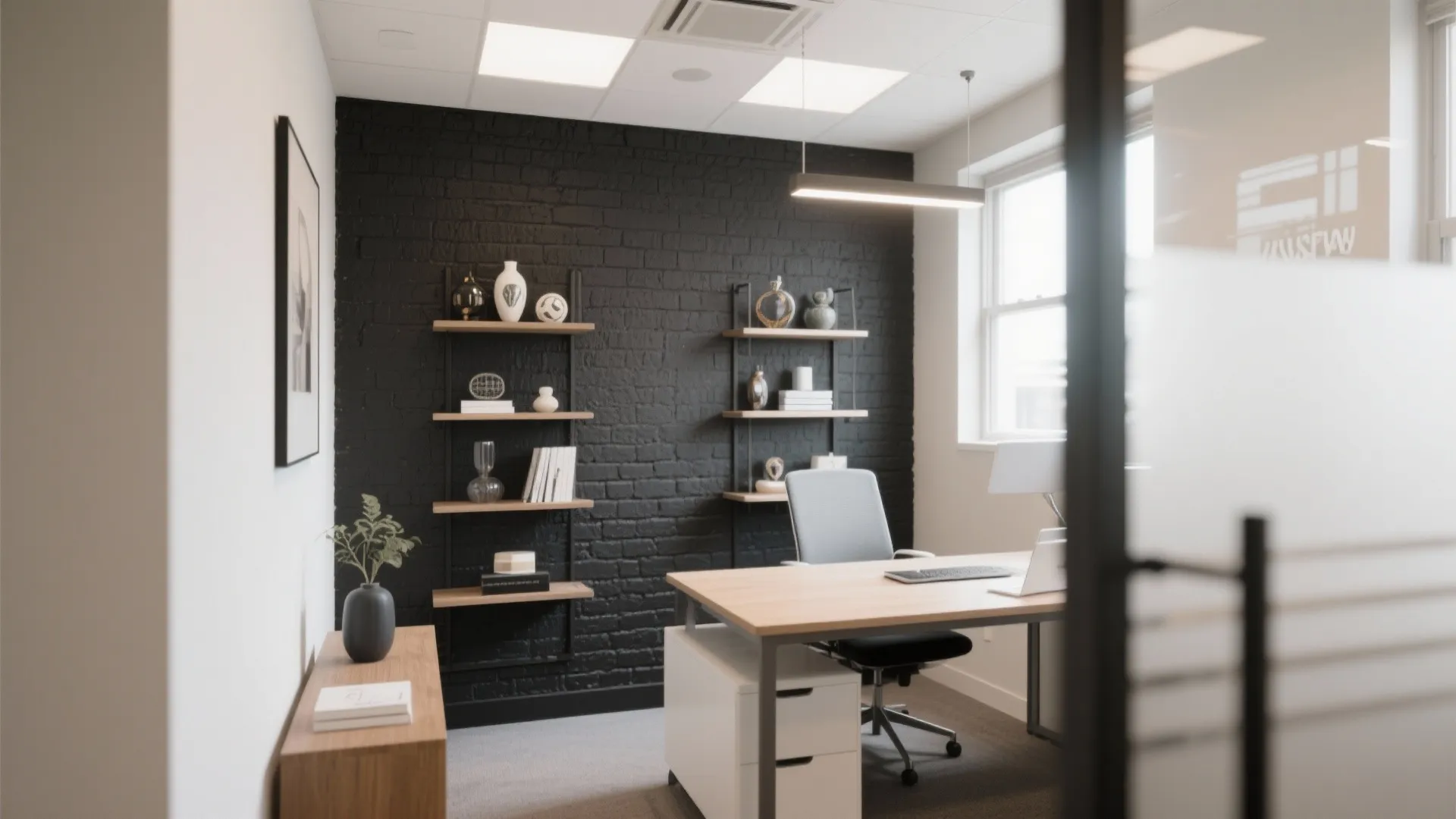 9. Charcoal Accent Drama