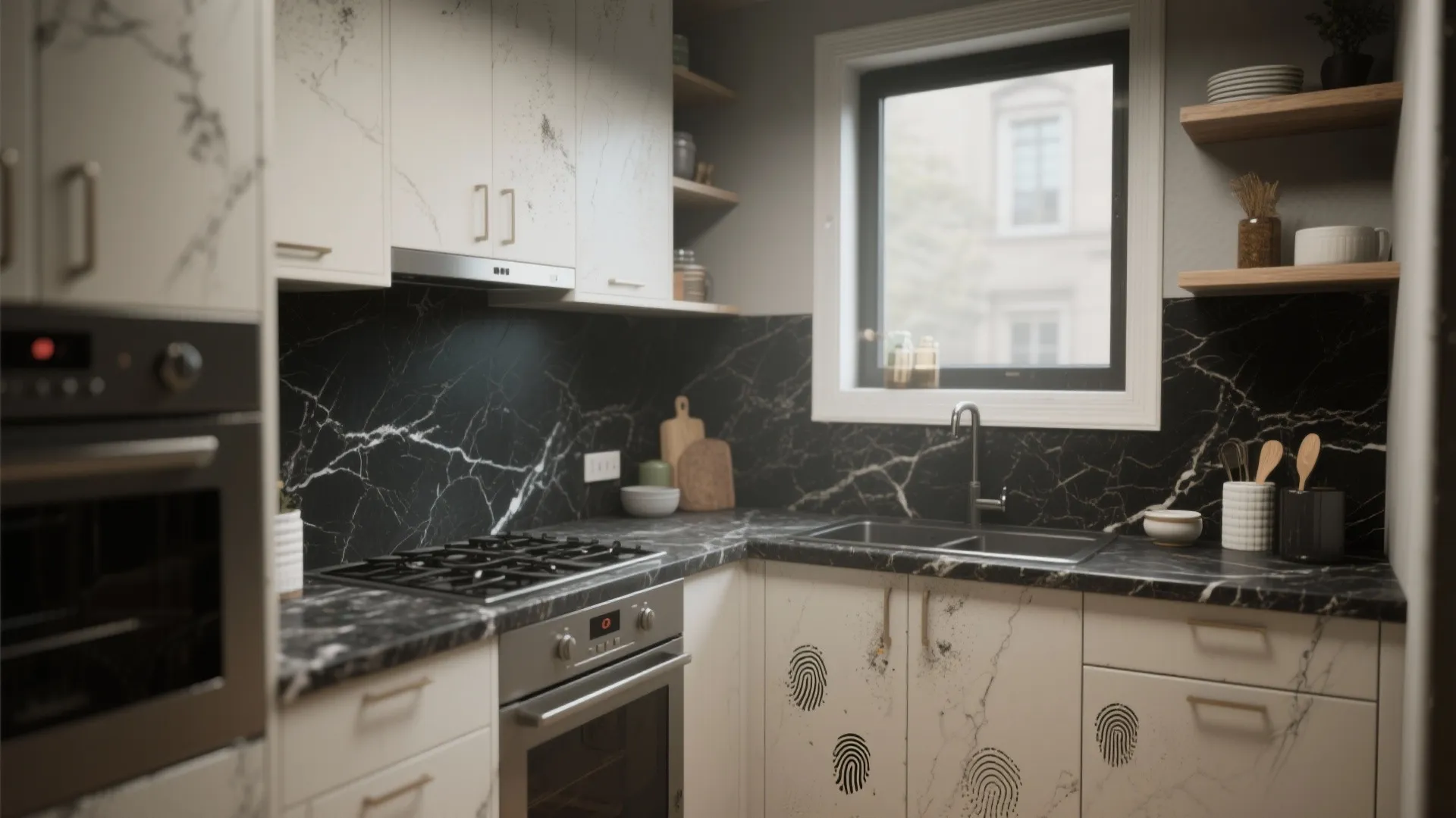 4. Dark Charcoal Marble Alternatives for Contrast
