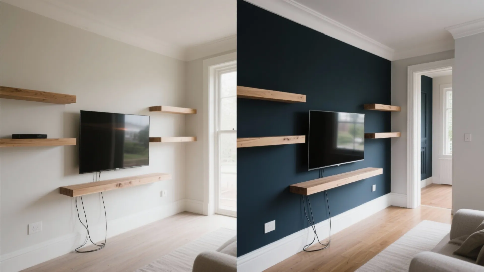 4) Deep charcoal or navy with contrast trim