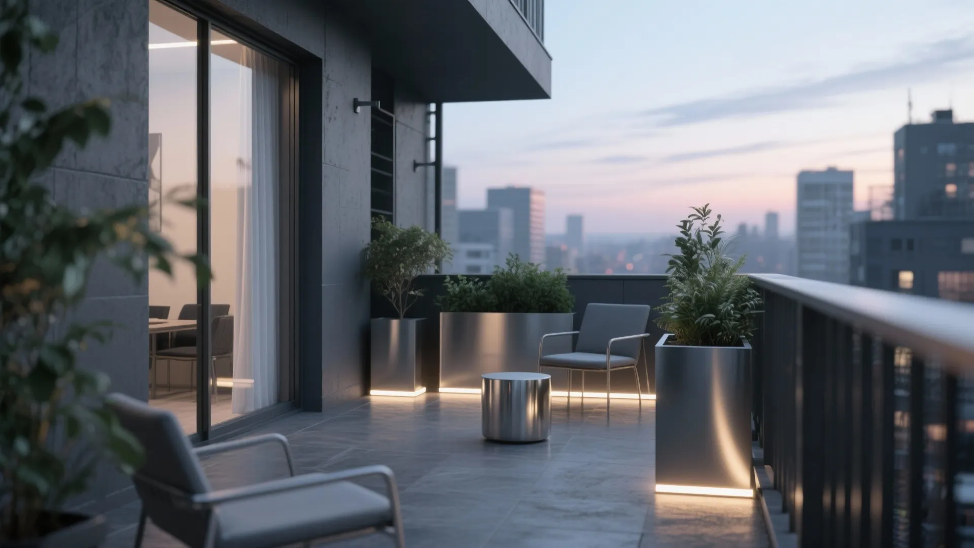 Charcoal Modern Edge