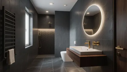 5 Charcoal Gray Bathroom Ideas