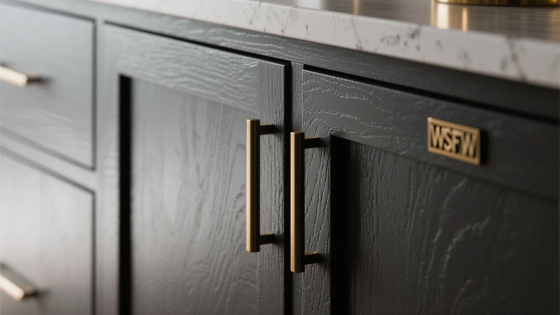 2. High-Contrast Handles and Dark Bases