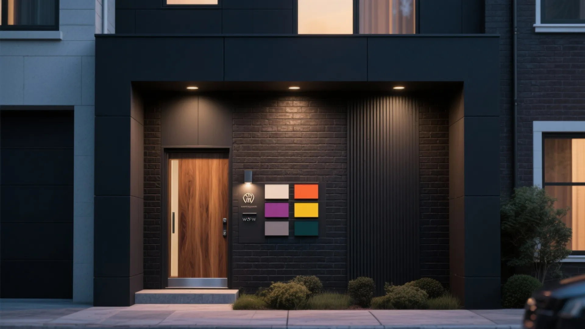 2. Moody Charcoal for a Modern Edge