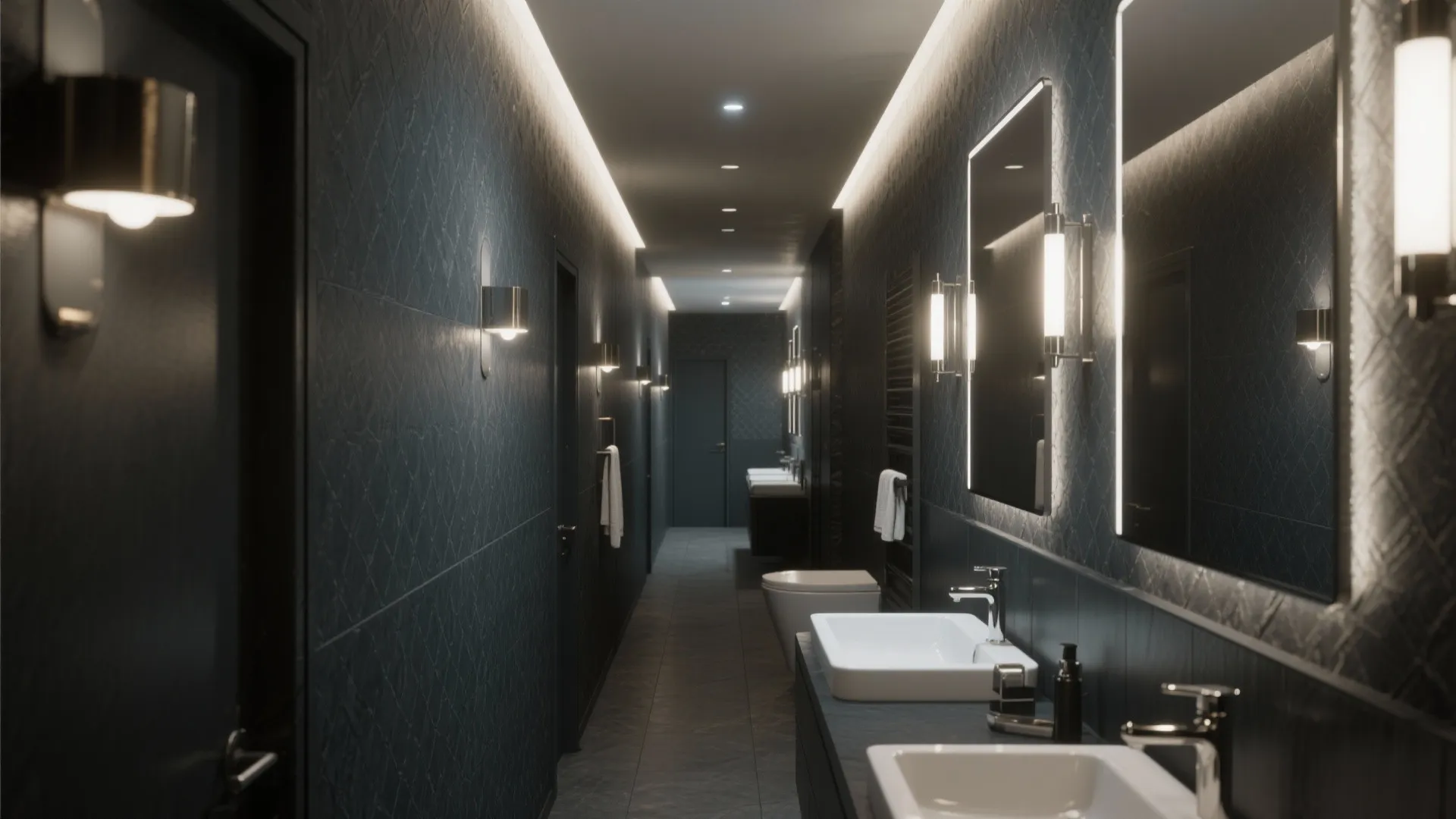 3. Dark Charcoal Wallpaper for Drama and Depth