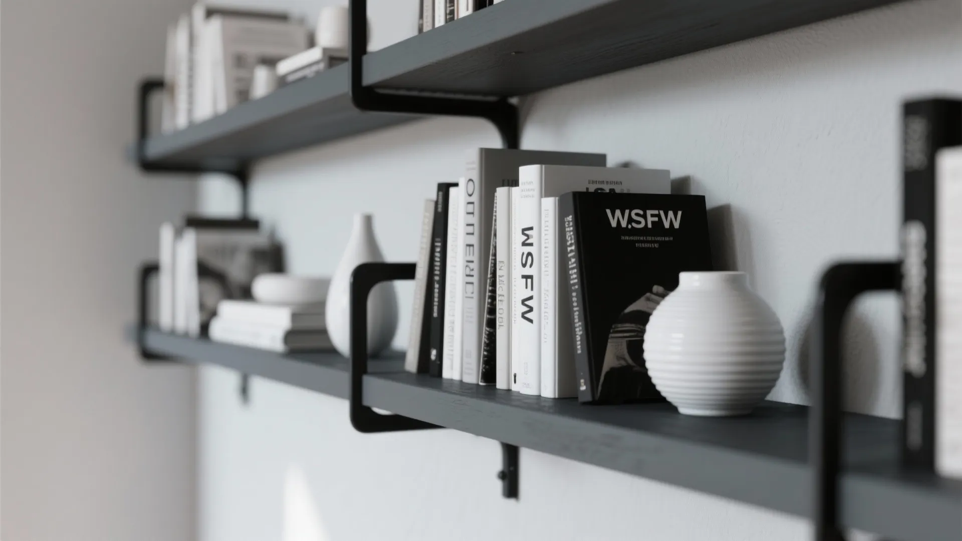 4. High-Contrast Charcoal Details