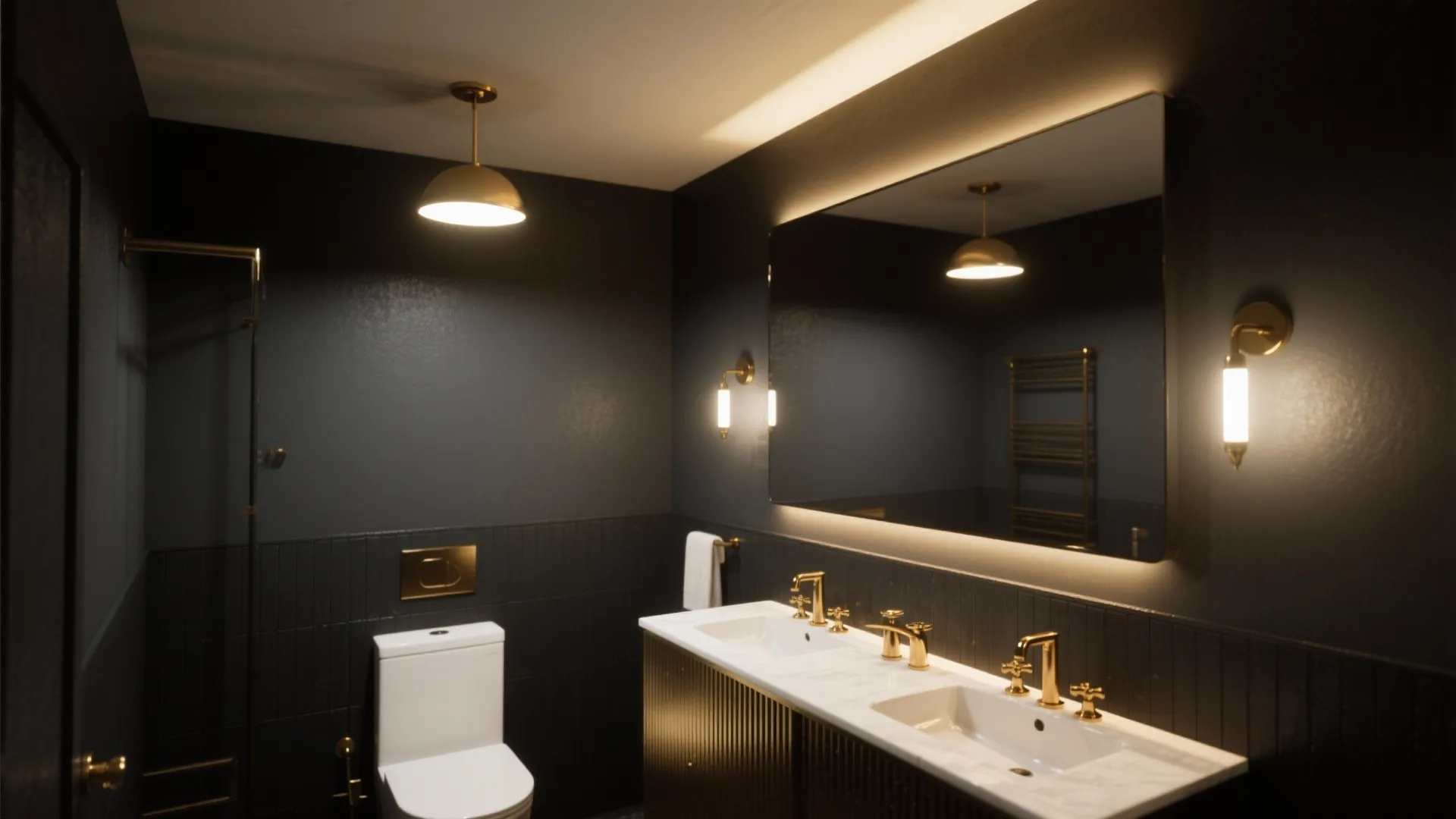 3. Dark drama—same color, different lighting