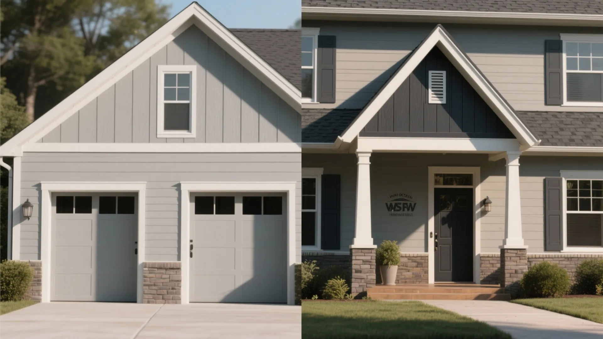 4. Charcoal Accent Wall or Entry for Drama