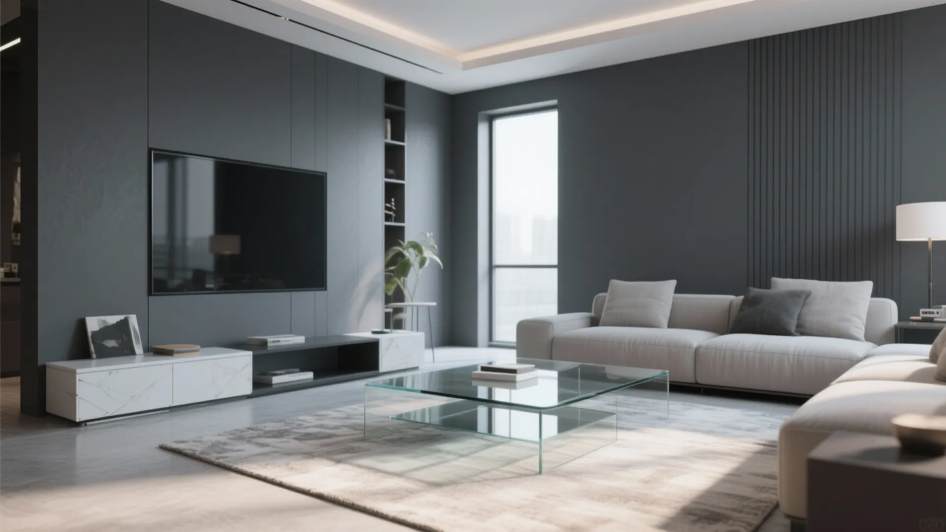 10. Mixing Charcoal with Glass Elements