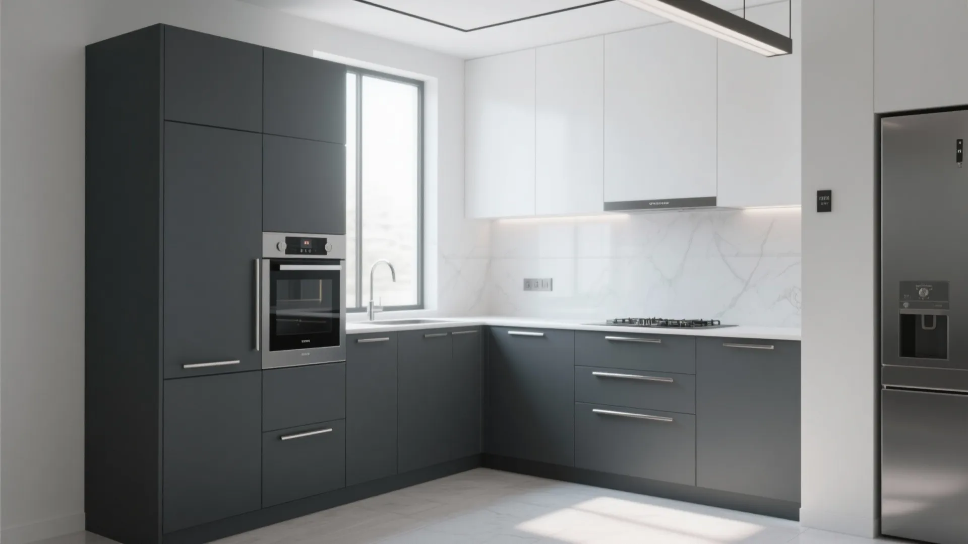 3. Charcoal Gray Modern