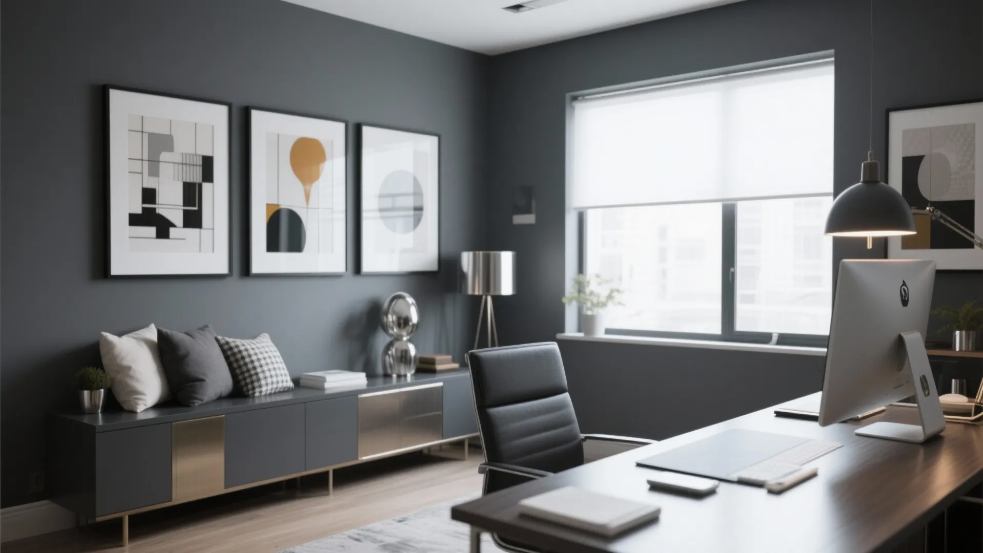 Charcoal Grey Statement