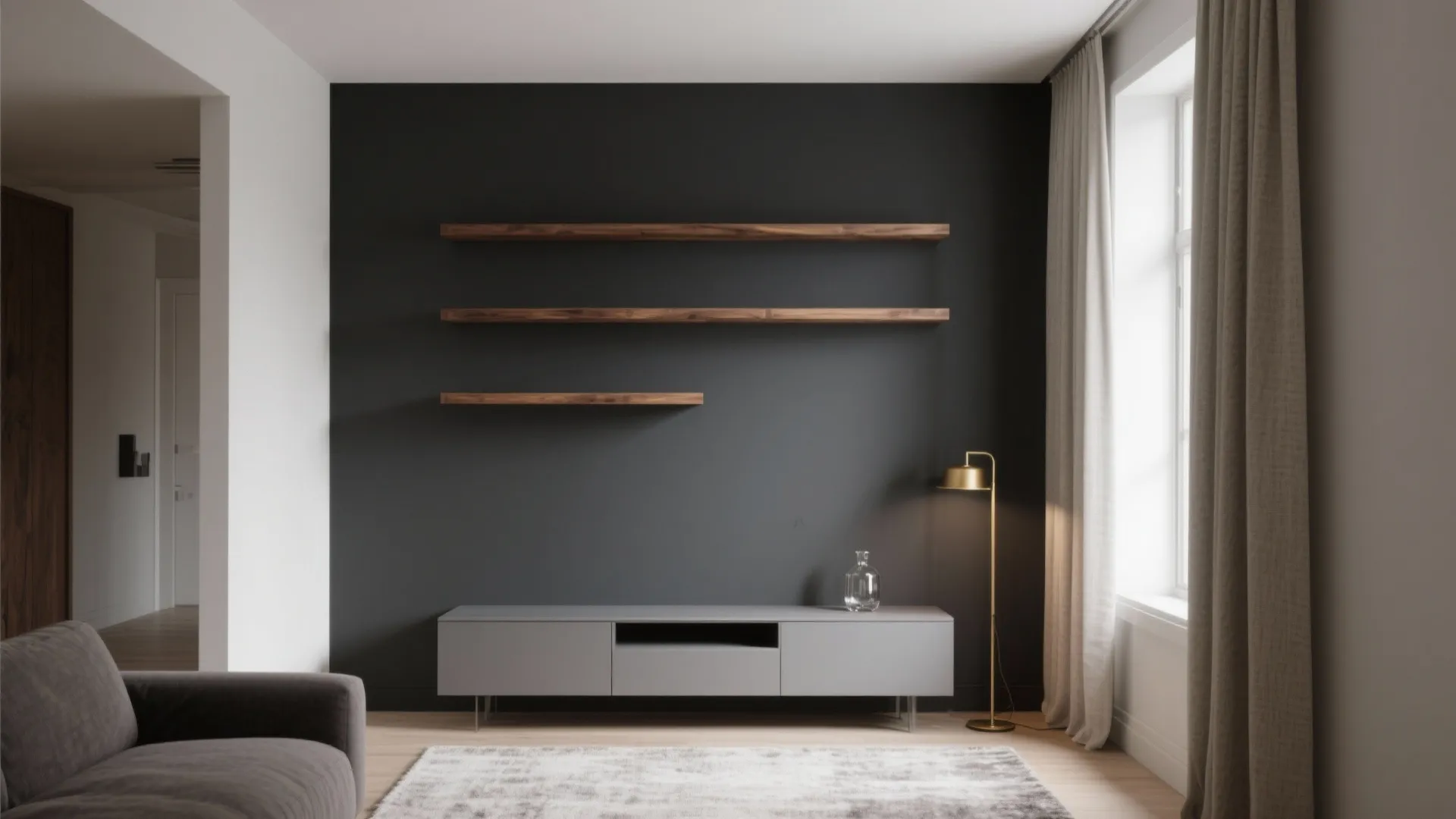 5 Charcoal Design Wall Ideas for Small Spaces: How I use a charcoal design wall to add drama, warmth, and function—without shrinking your room