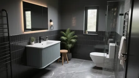 Black and Grey Bathroom Decor: 5 Inspo Picks