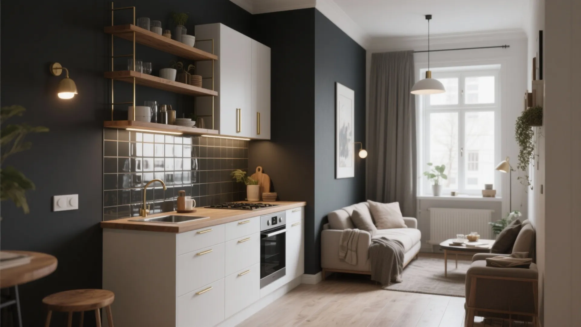 Dark Grey Interior Paint: 5 Inspiring Ideas: Practical, stylish approaches to using dark grey interior paint in small homes and tricky rooms