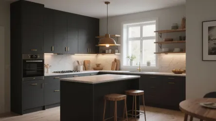 5 Charcoal Grey Kitchen Cabinet Ideas