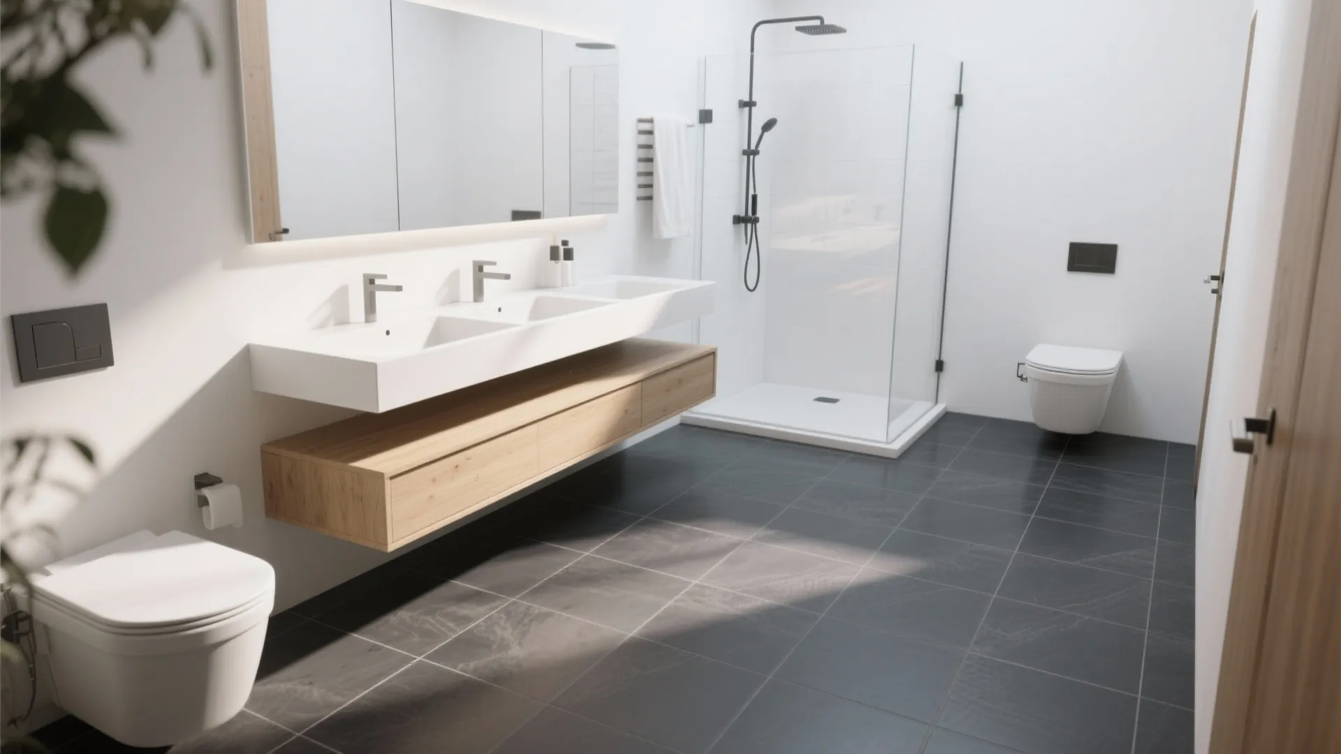 Large-Format Charcoal Porcelain