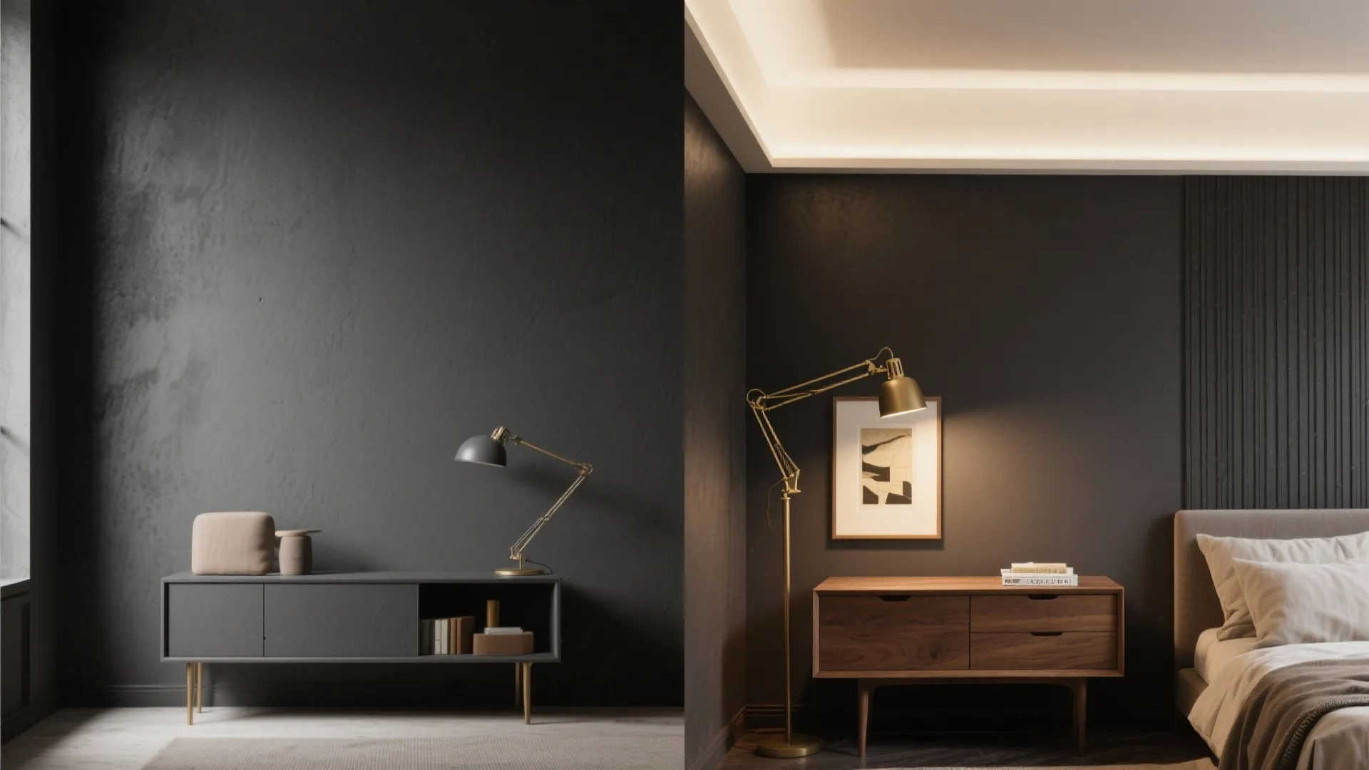 Layered Lighting to Animate the Wall