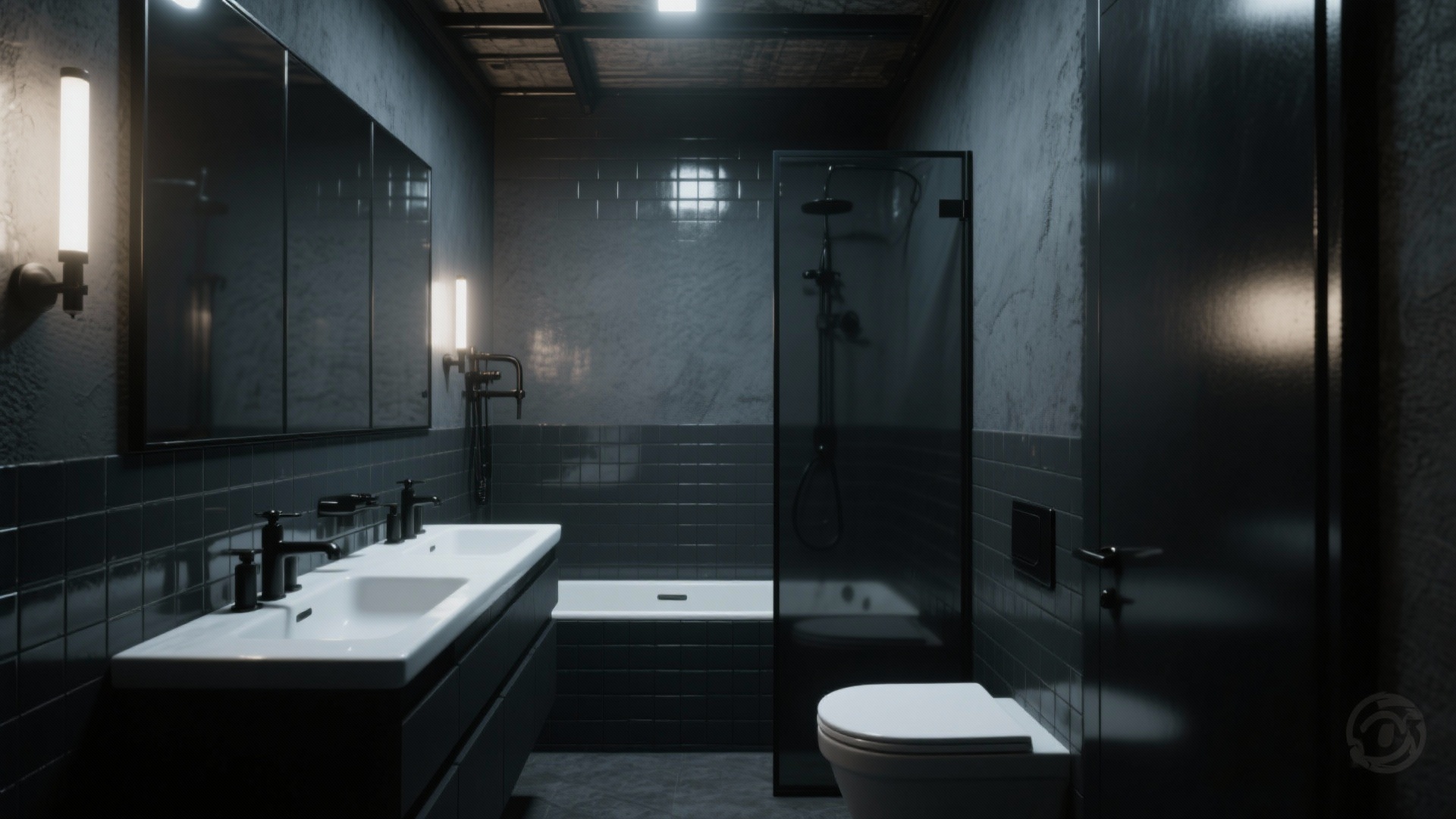 Bathroom Ceiling Paint Same Color as Walls — 5 Ideas