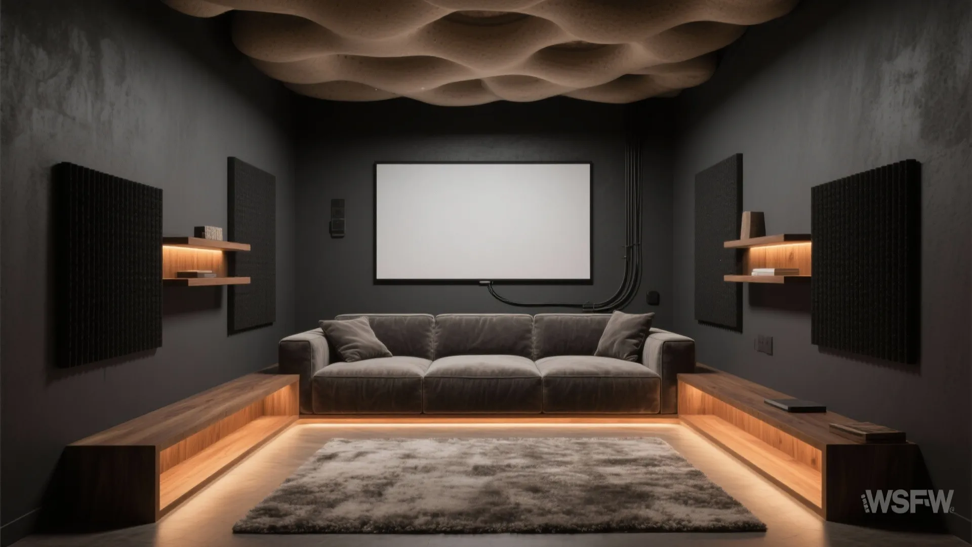 Charcoal and Mushroom for Modern Drama Without Black