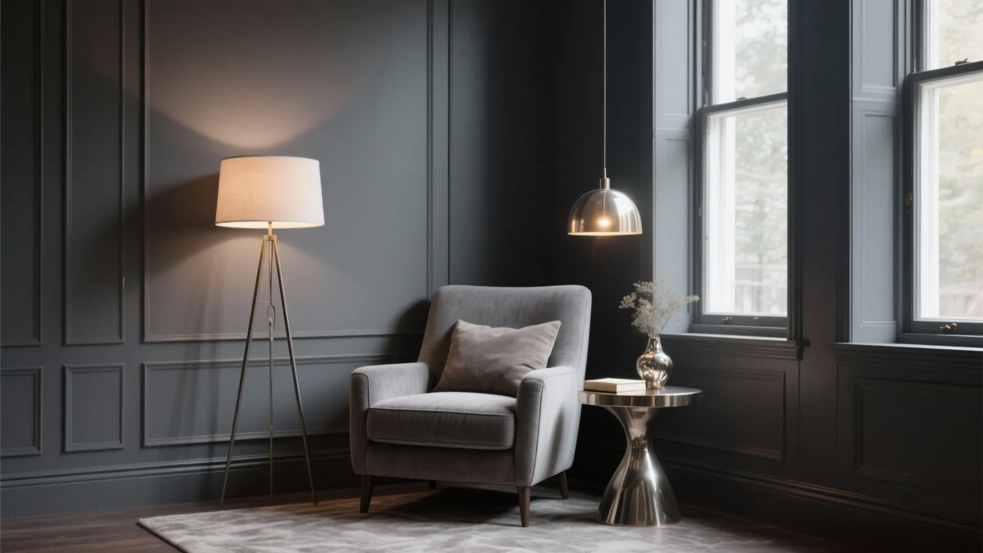 Moody Charcoal and Deep Greys