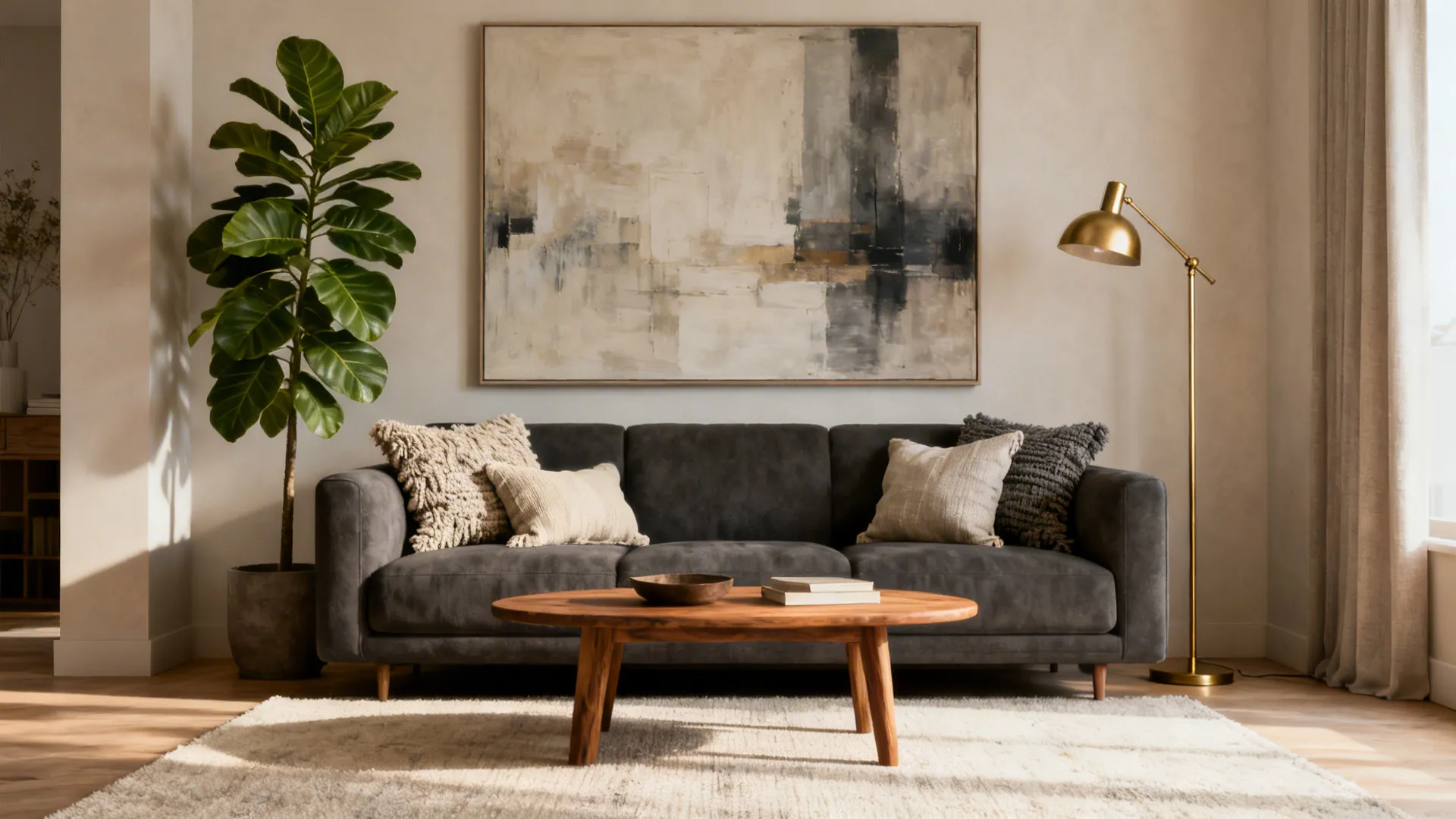 Charcoal Grey Sofa Ideas (5 Inspo): Small tweaks to make a charcoal grey sofa shine in any living room — five practical design ideas from a pro