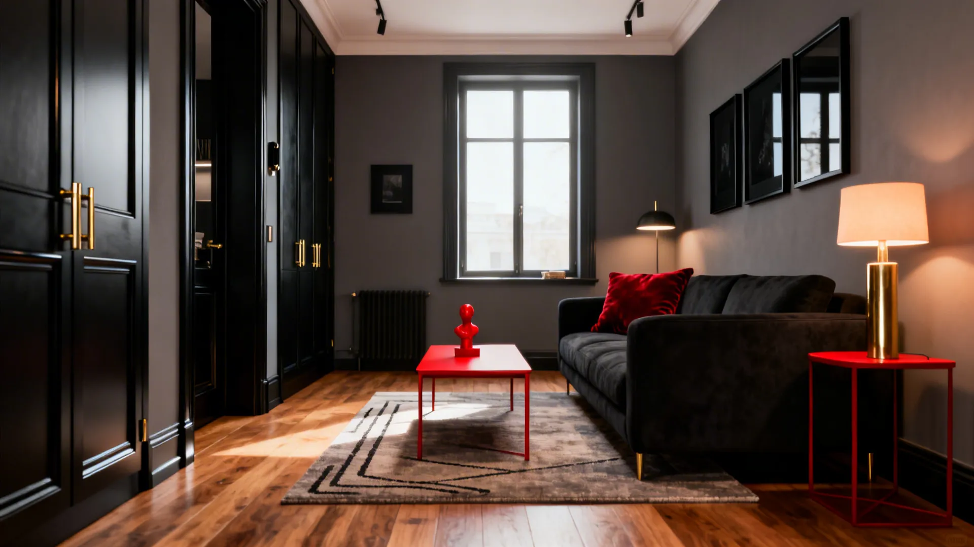 Red, Grey & Black Living Room Ideas — 5 Bold Schemes: Creative small-space solutions and real-life tips for red, grey and black living rooms