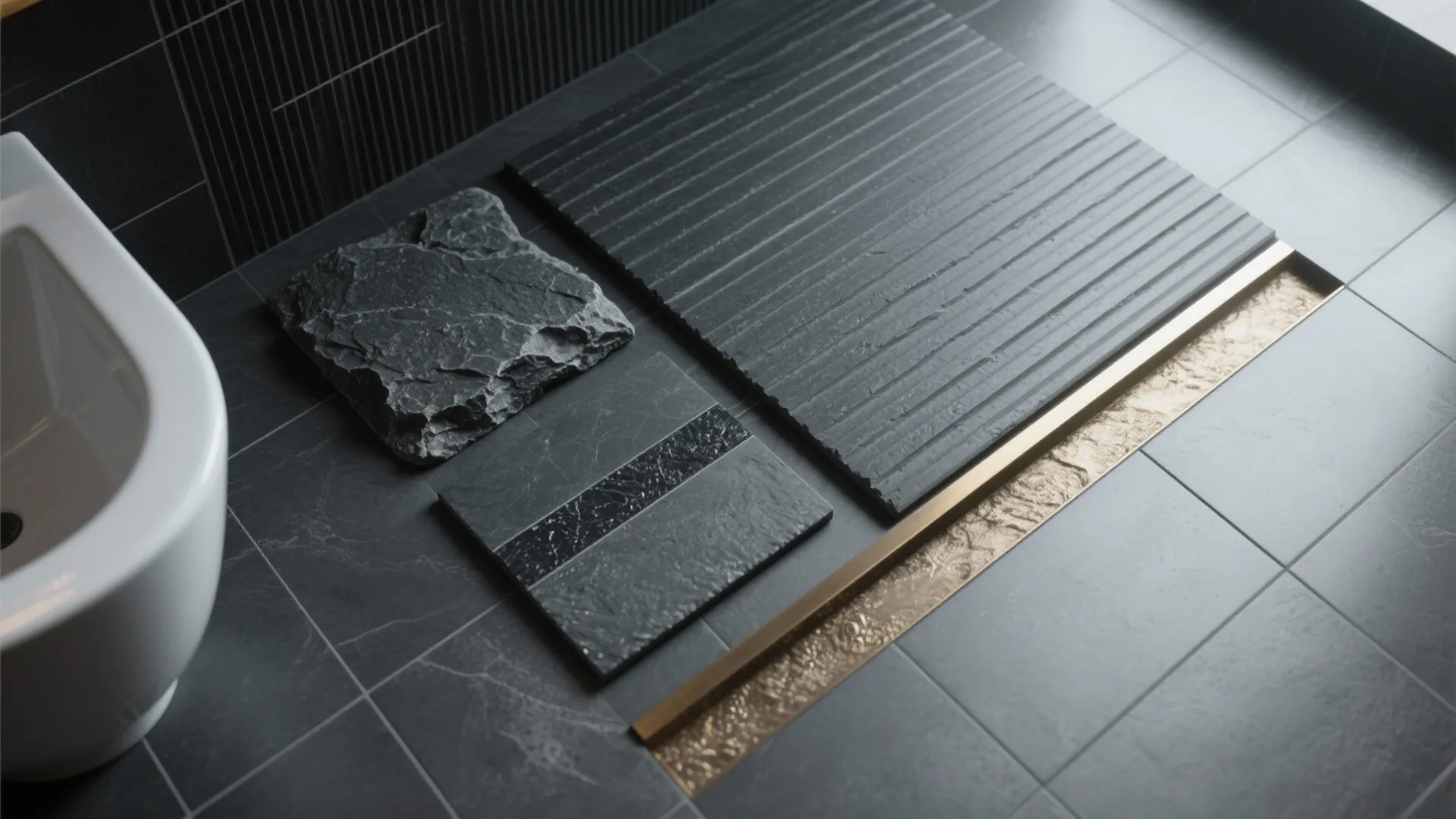 Charcoal Stone and Texture Layers