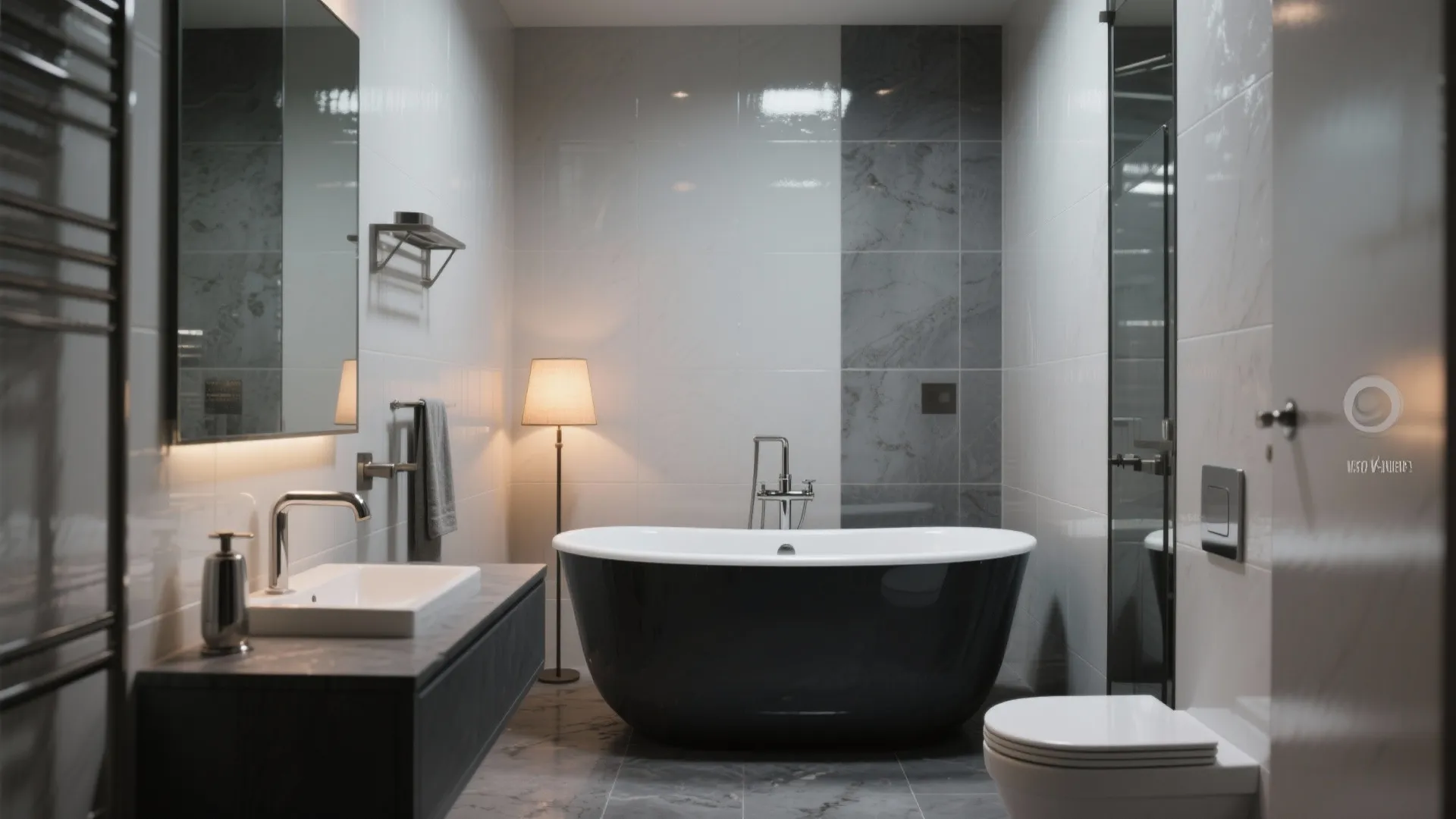 3. Deep Charcoal or Black — High Contrast Drama